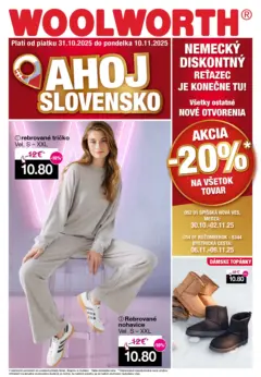 Woolworth leták platný od 31.10.2025