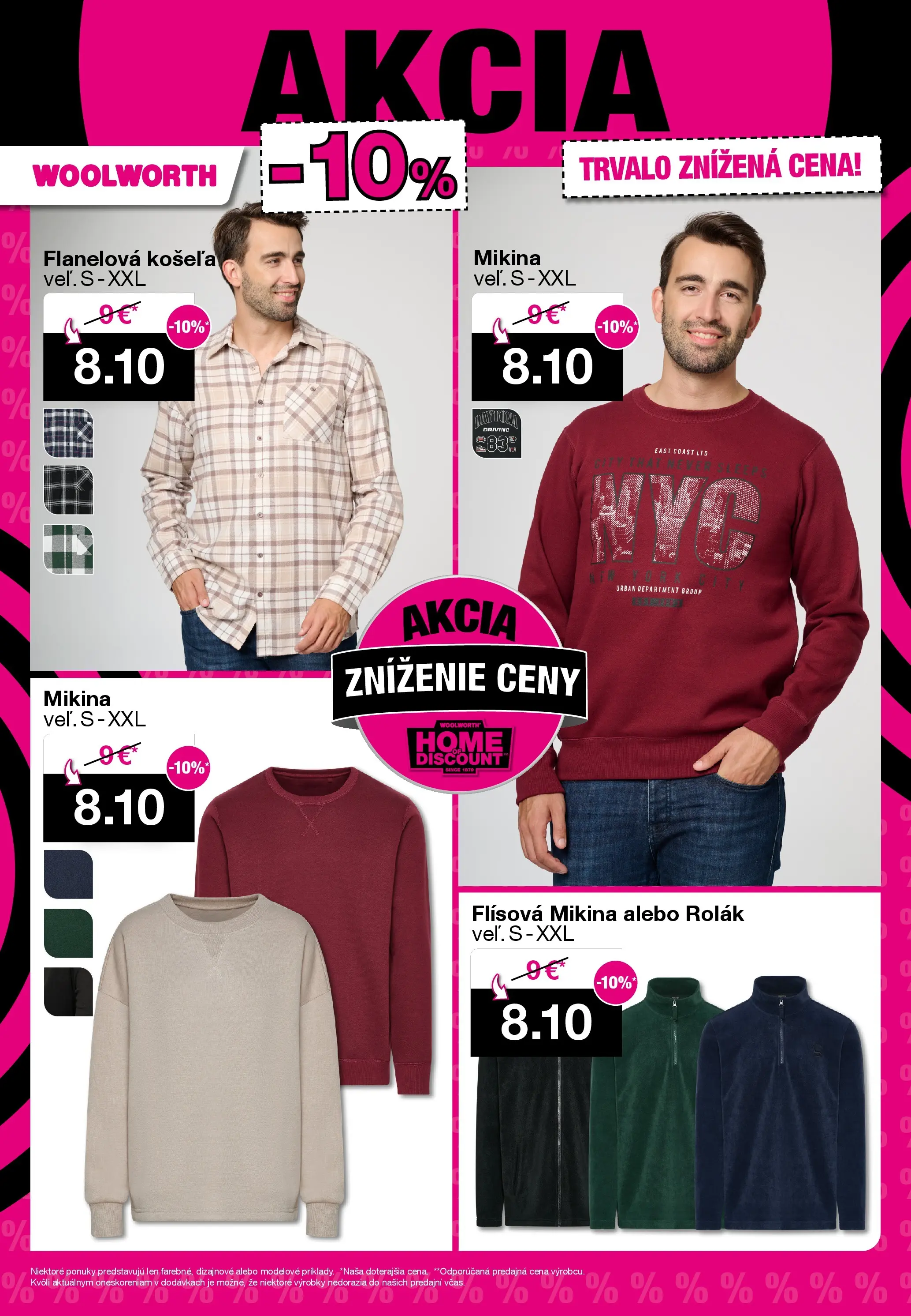 Woolworth leták od 31.10.2025 » aktuálna akcia | Strana: 22 | Produkty: Košeľa, Mikina