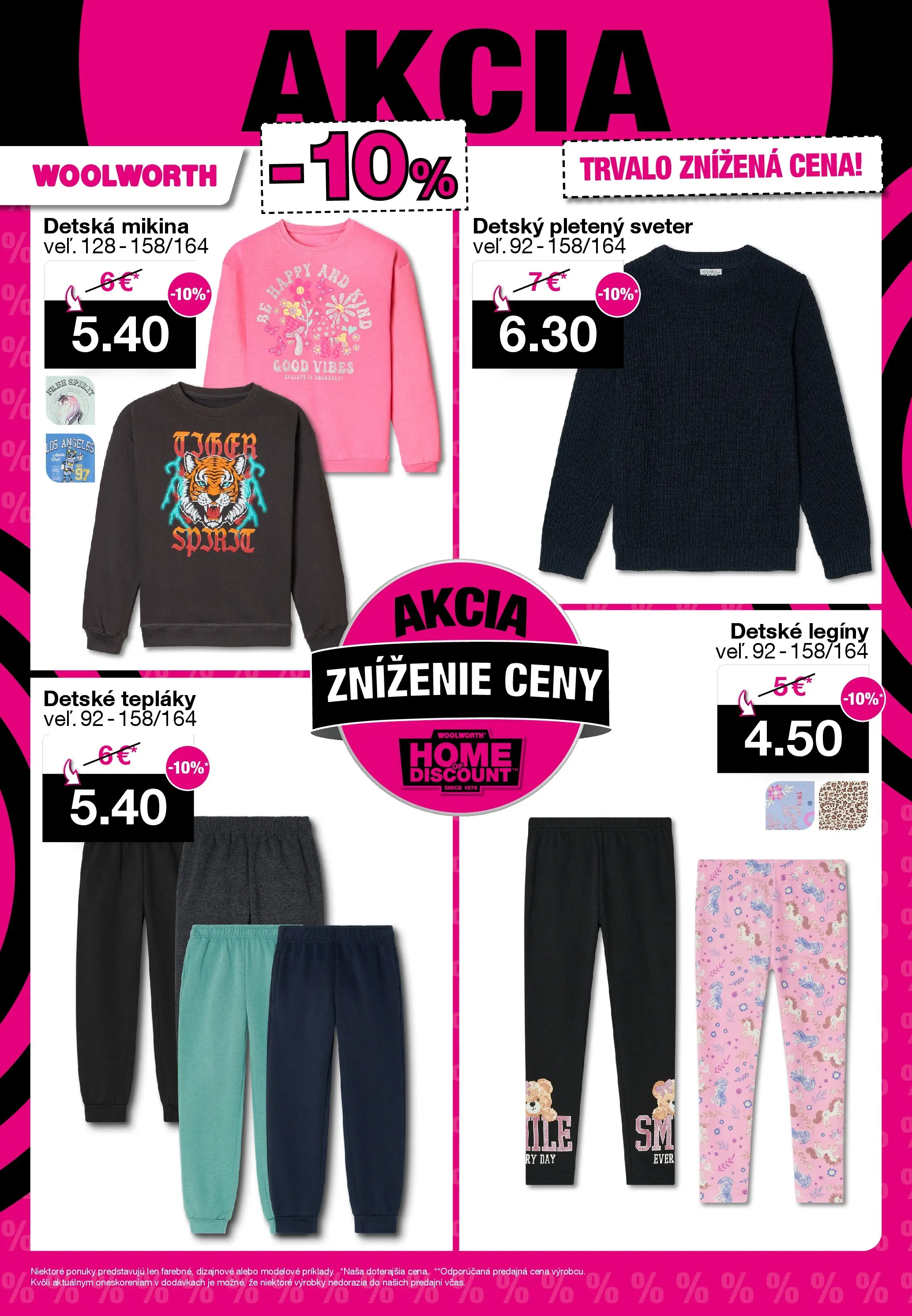 Woolworth leták od 31.10.2025 » aktuálna akcia | Strana: 25 | Produkty: Sveter, Mikina, Legíny