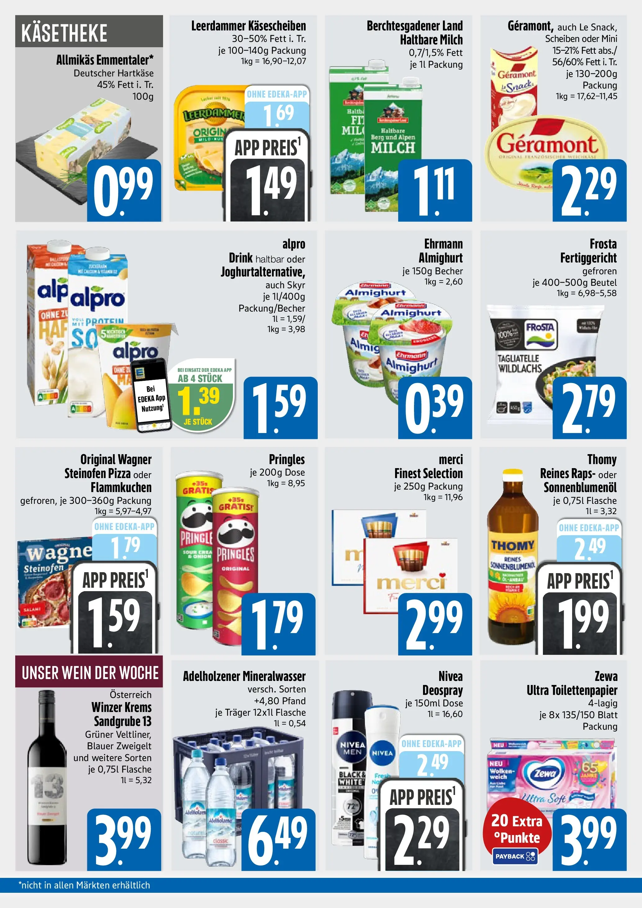 Edeka prospekt München	 (ab 03.11.2025) » Angebote Online | Seite: 2 | Produkte: Milch, Haltbare milch, Mineralwasser, Deospray