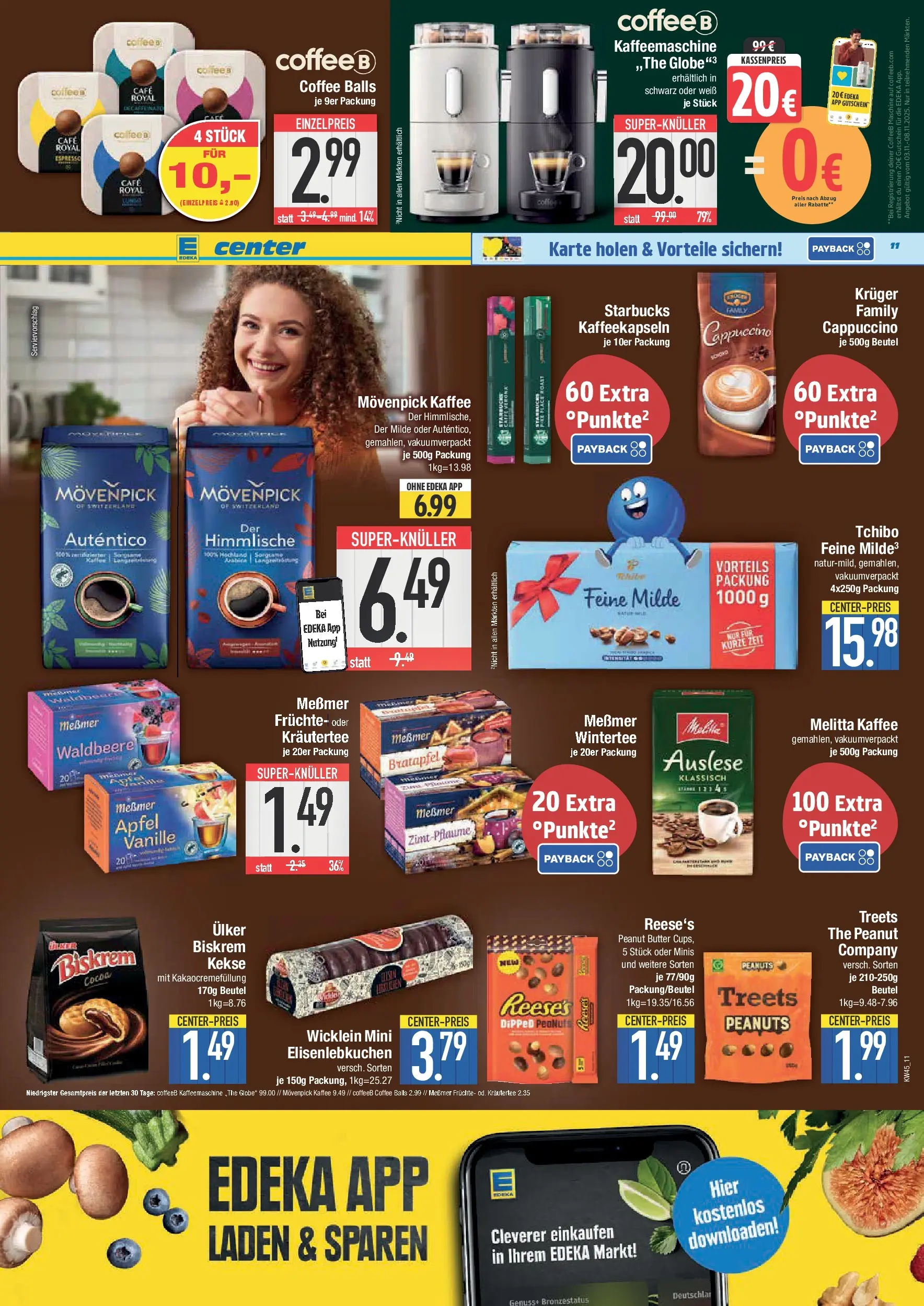 Edeka prospekt Deggendorf	 (ab 02.11.2025) » Angebote Online | Seite: 11 | Produkte: Melitta, Melitta kaffee, Äpfel, Movenpick kaffee