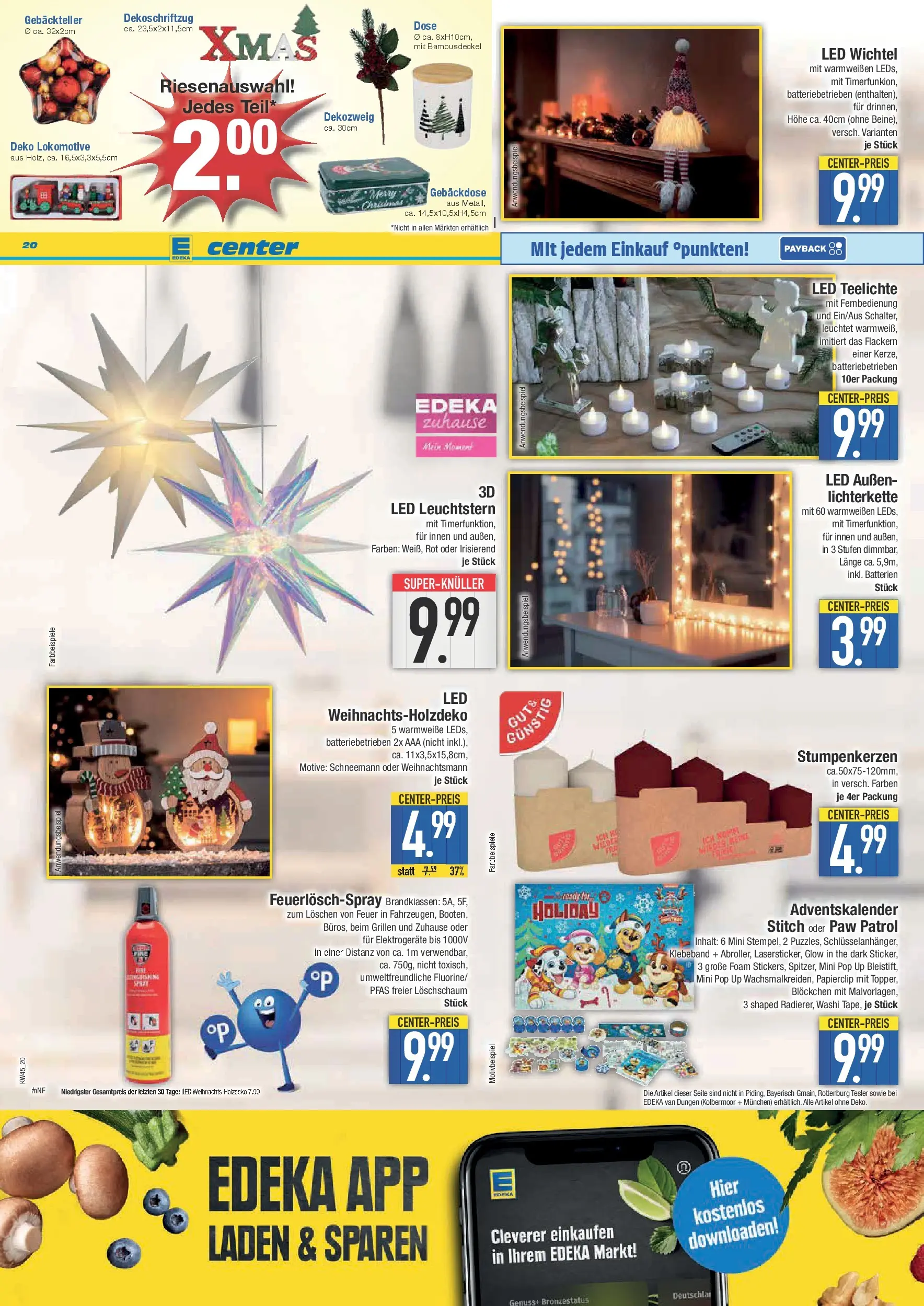 Edeka prospekt Deggendorf	 (ab 02.11.2025) » Angebote Online | Seite: 20 | Produkte: Batterien, String