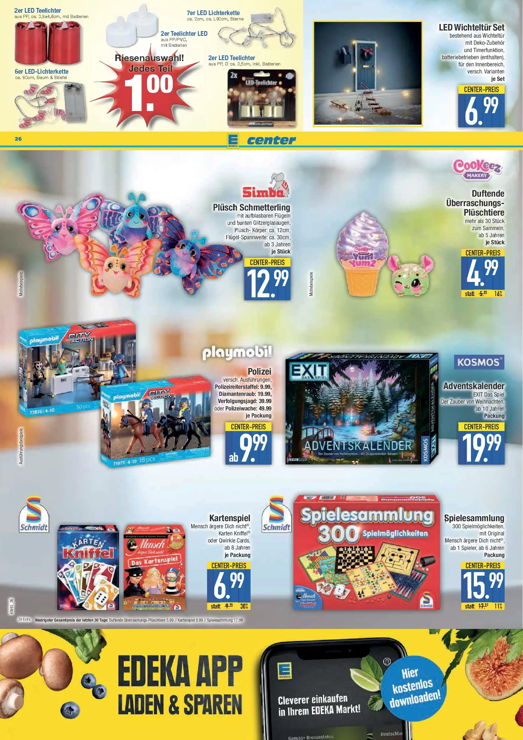 Edeka prospekt Krumbach	 (ab 02.11.2025) » Angebote Online | Seite: 26 | Produkte: Spiel, Batterien, Stiefel