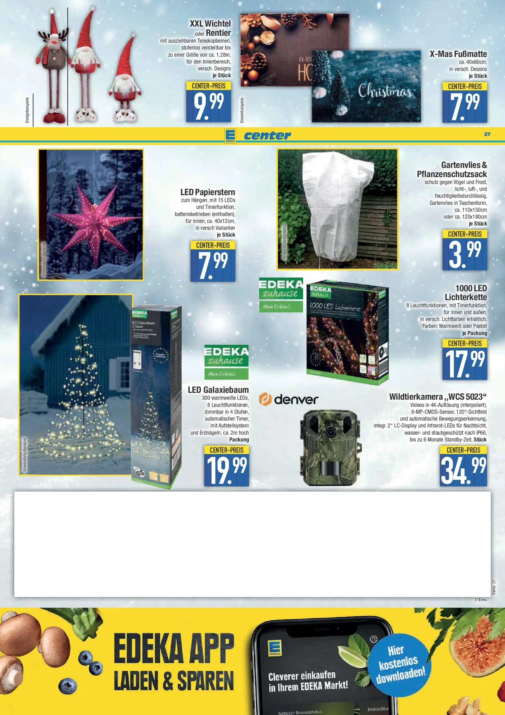 Edeka prospekt Krumbach	 (ab 02.11.2025) » Angebote Online | Seite: 27 | Produkte: Fußmatte, Wasser