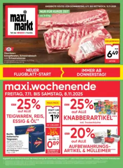 Maximarkt Anif, Bruck An Der Glocknerstraße ab 06.11.2025 gültig