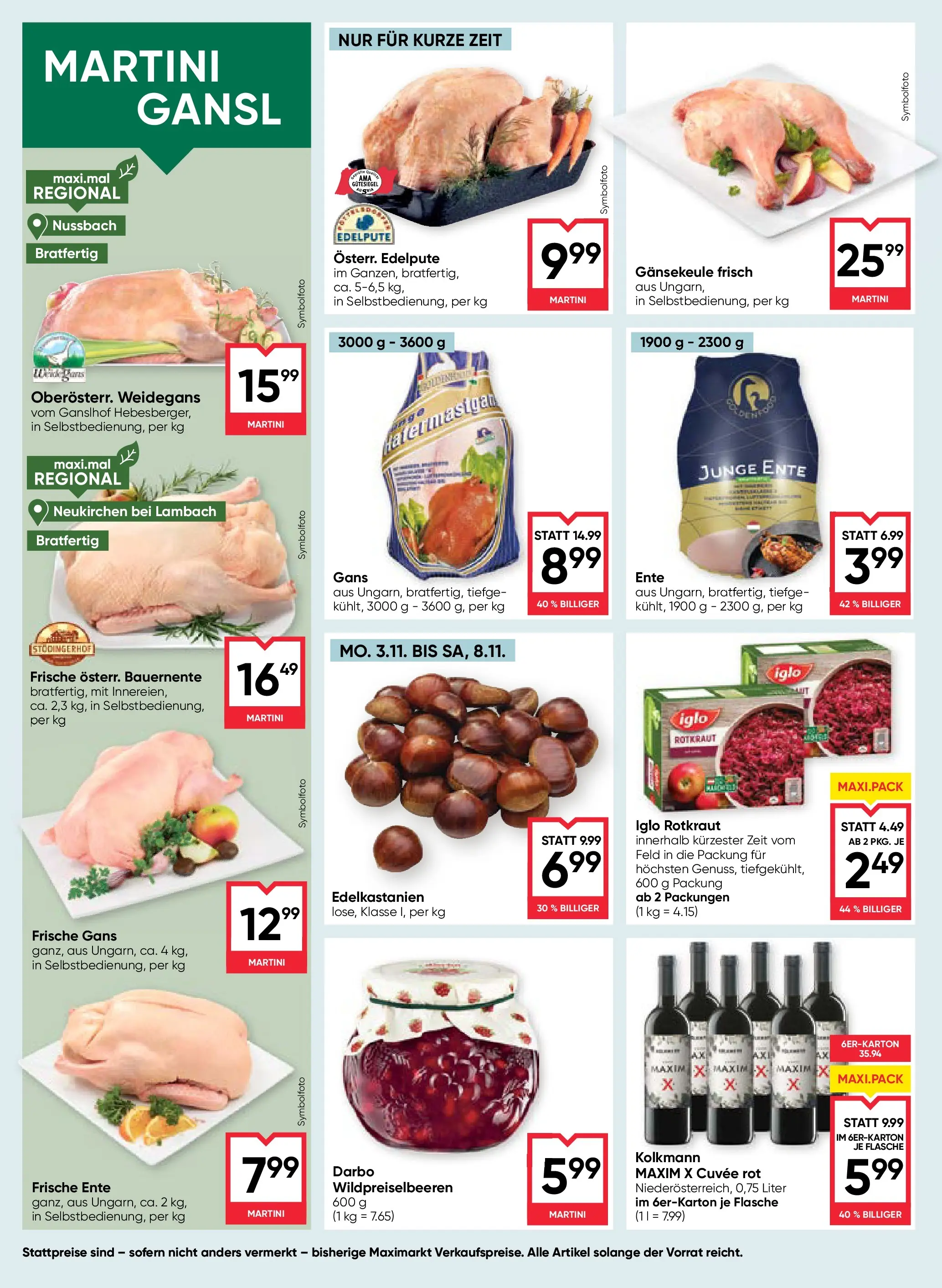 Maximarkt Vöcklabruck, Wels von 06.11.2025 - Aktuelle Angebote | Seite: 10