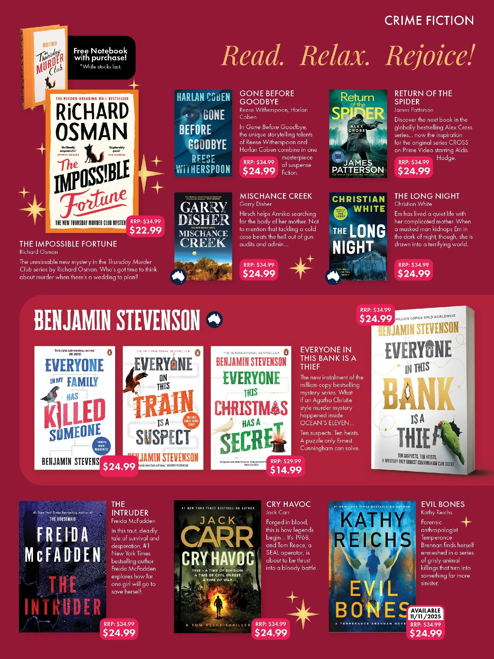 Local offers - Christmas Gift Guide - 31/10/2025 > weekly / monthly specials | Page: 11 | Products: Notebook, Case