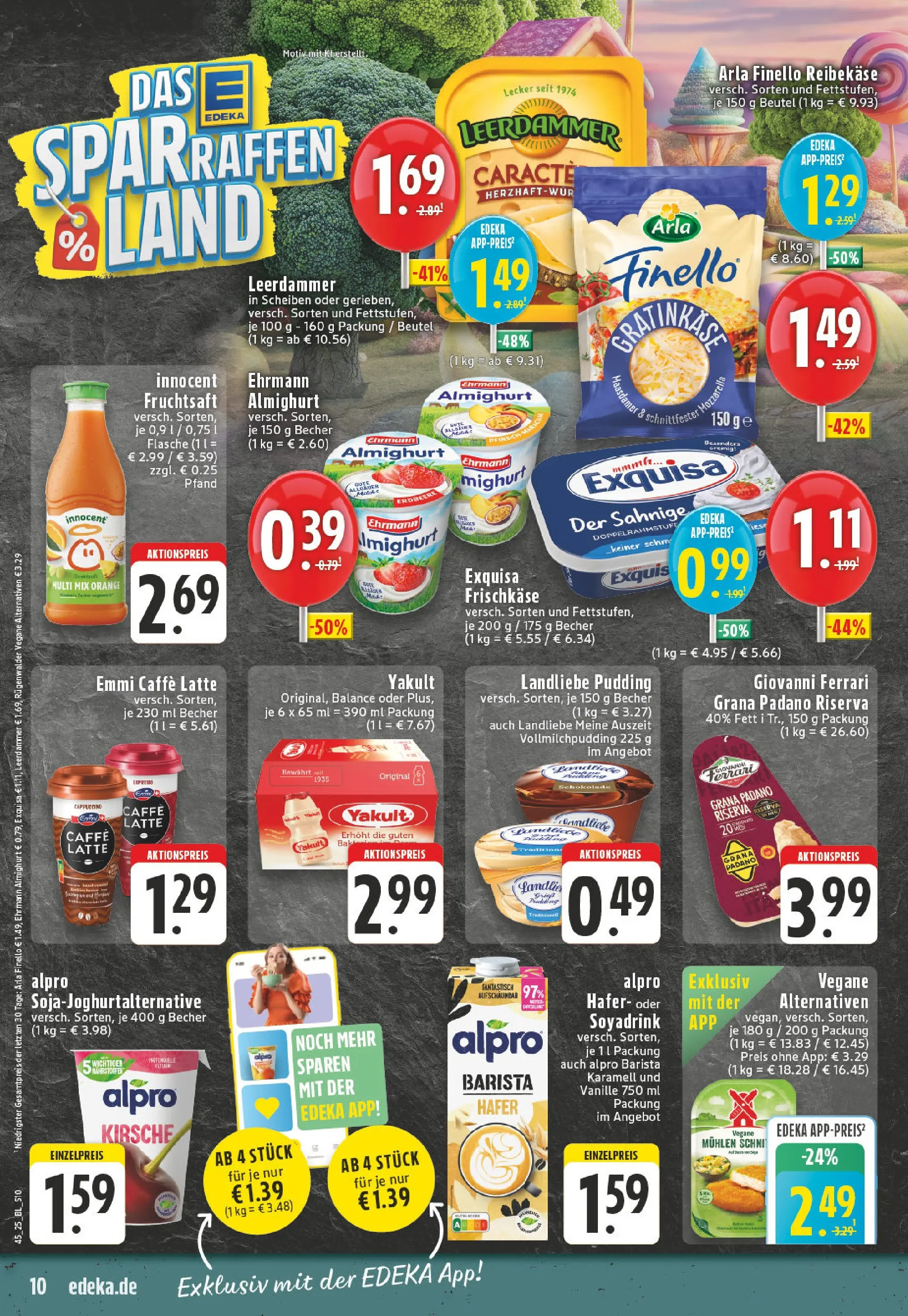 Edeka prospekt Remagen	 (ab 02.11.2025) » Angebote Online | Seite: 10 | Produkte: Exquisa frischkase, Exquisa, Fruchtsaft, Frischkase