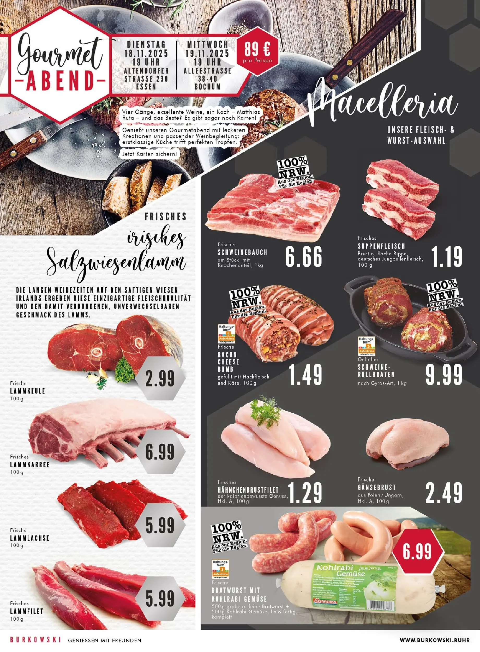 Edeka prospekt Essen	 (ab 02.11.2025) » Angebote Online | Seite: 4 | Produkte: Küche, Gemüse, Uhr, Hackfleisch