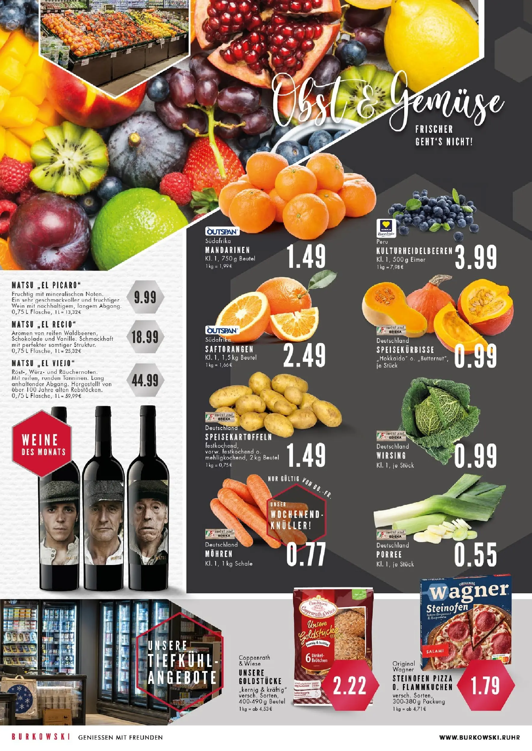 Edeka prospekt Essen	 (ab 02.11.2025) » Angebote Online | Seite: 6 | Produkte: Schokolade, Mandarinen, Mohren, Salami