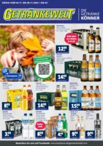 GETRÄNKEWELT Getränkewelt HSE: Getränkeangebote - ab 03.11.2025