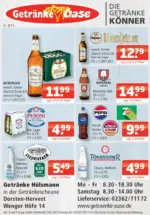 Getränke Oase Getränke Oase: Getränkeangebote - bis 08.11.2025