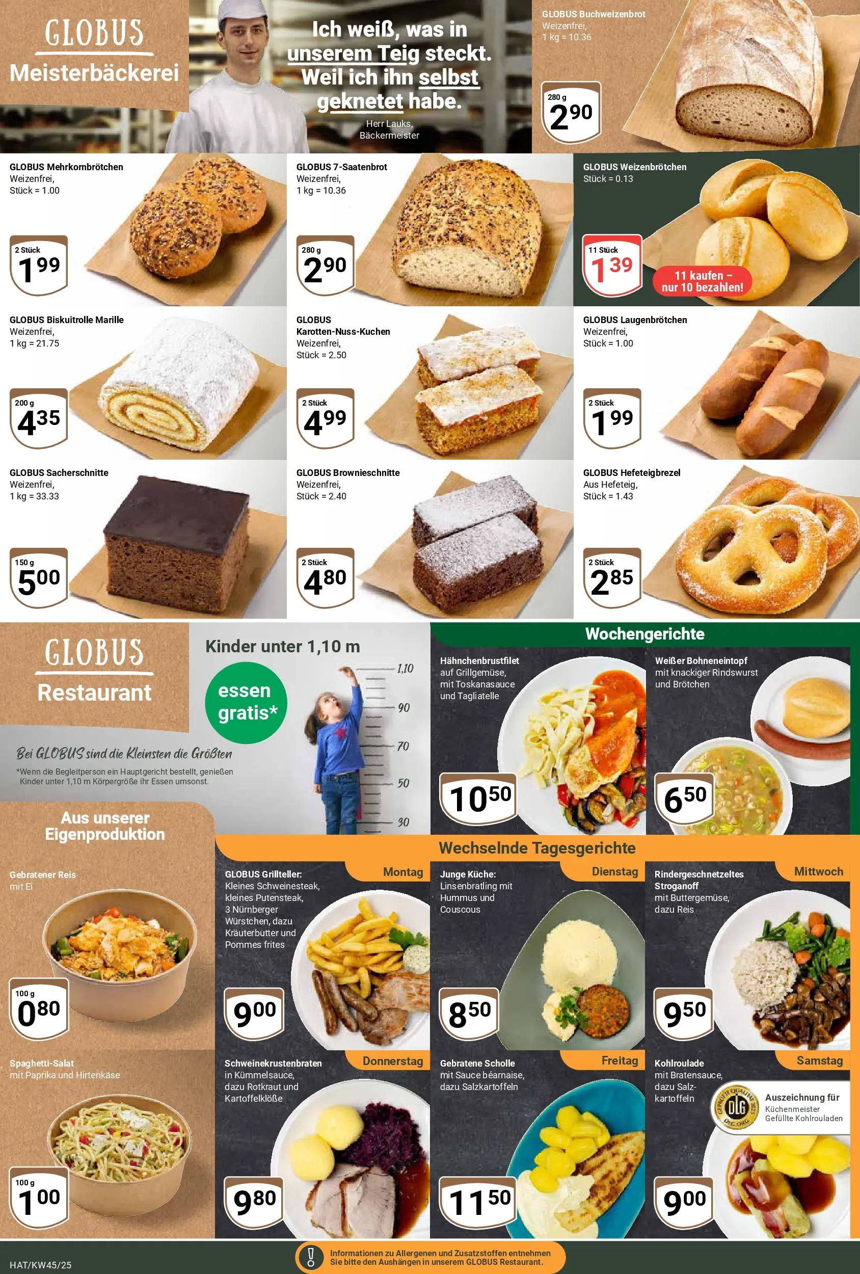 Globus prospekt Hattersheim	 (ab 02.11.2025) » Angebote online | Seite: 7 | Produkte: Kräuterbutter, Paprika, Salz, Reis