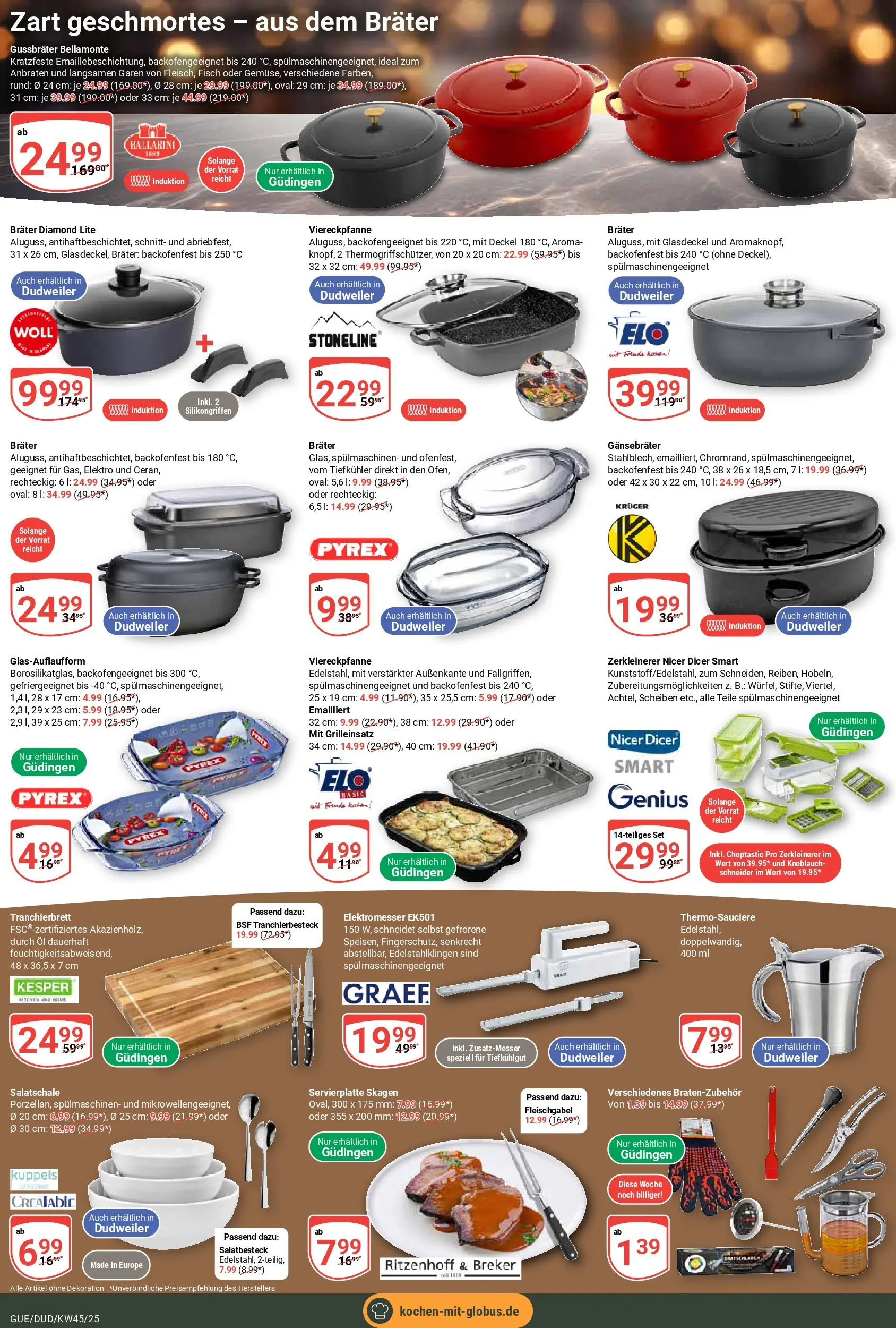 Globus prospekt Saarbrücken-Güdingen	 (ab 02.11.2025) » Angebote online | Seite: 12 | Produkte: Öl, Fisch, Knoblauch