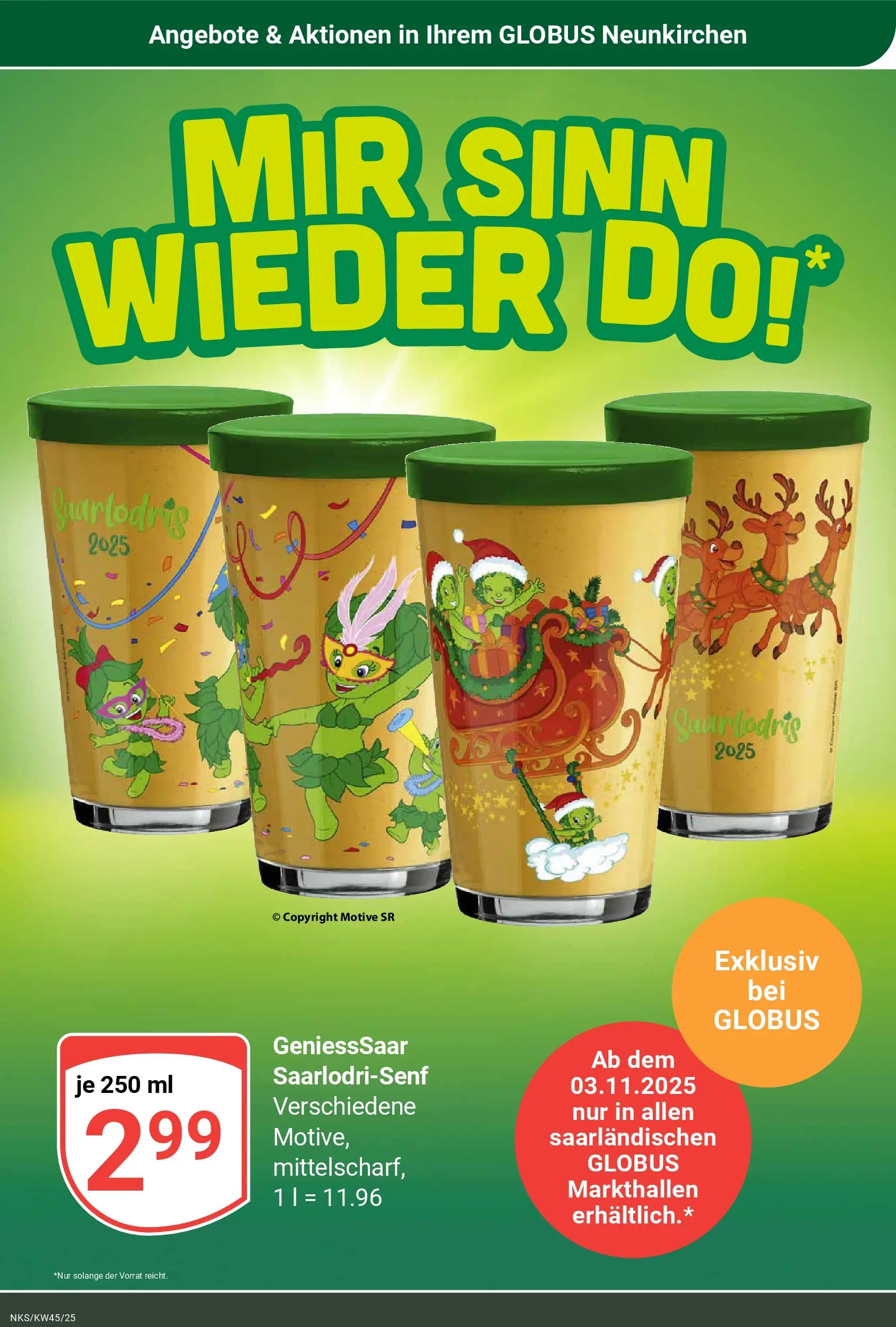 Globus prospekt Neunkirchen	 (ab 02.11.2025) » Angebote online | Seite: 4