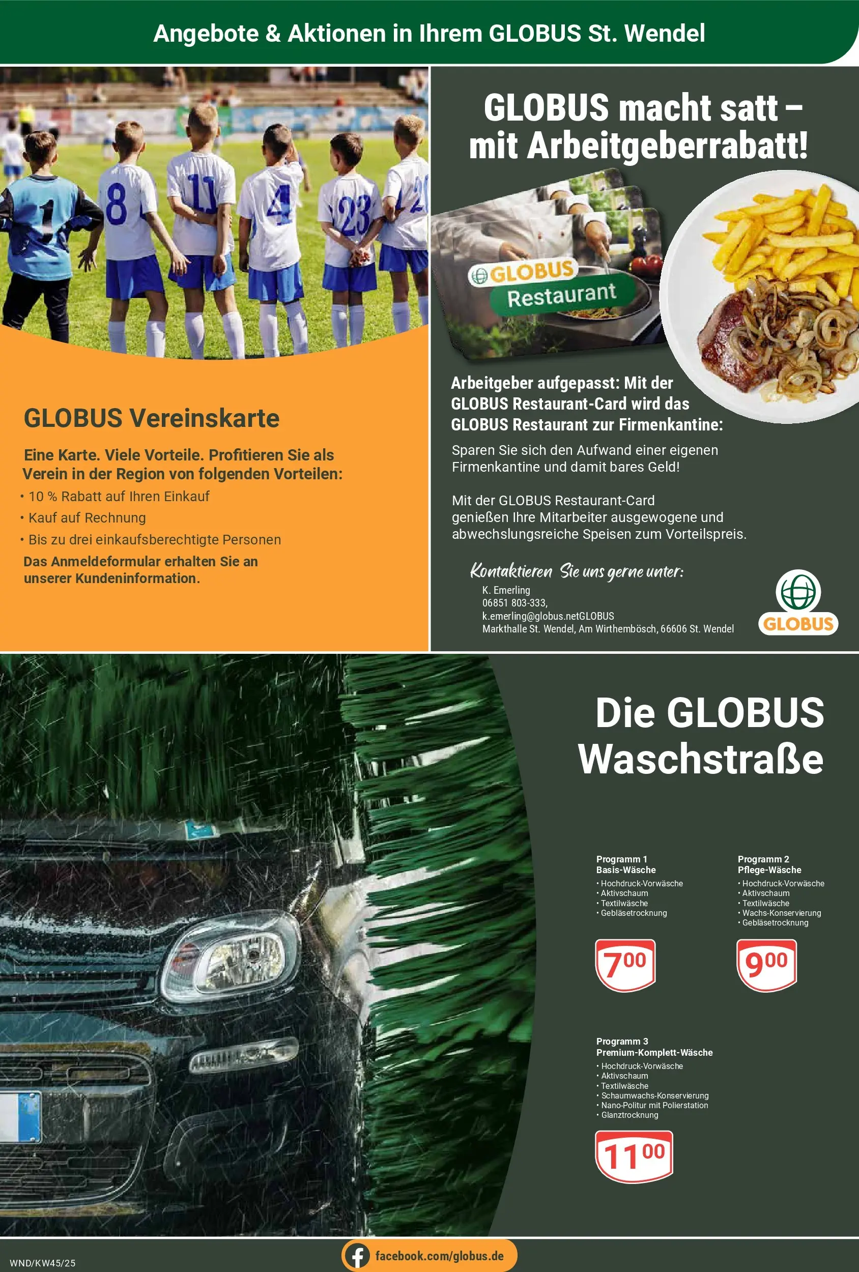 Globus prospekt St. Wendel	 (ab 02.11.2025) » Angebote online | Seite: 34