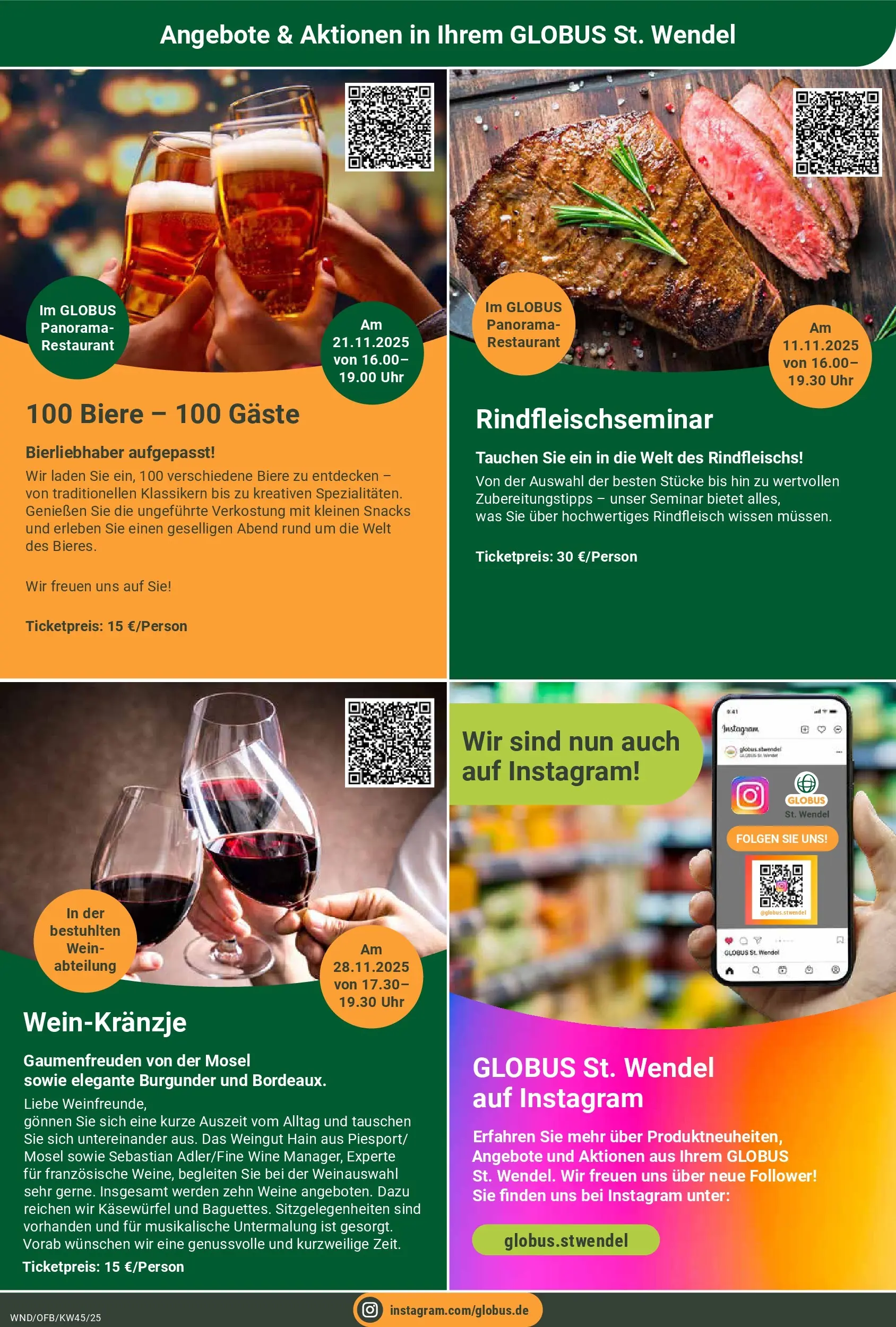 Globus prospekt St. Wendel	 (ab 02.11.2025) » Angebote online | Seite: 35 | Produkte: Wein, Rindfleisch, Uhr