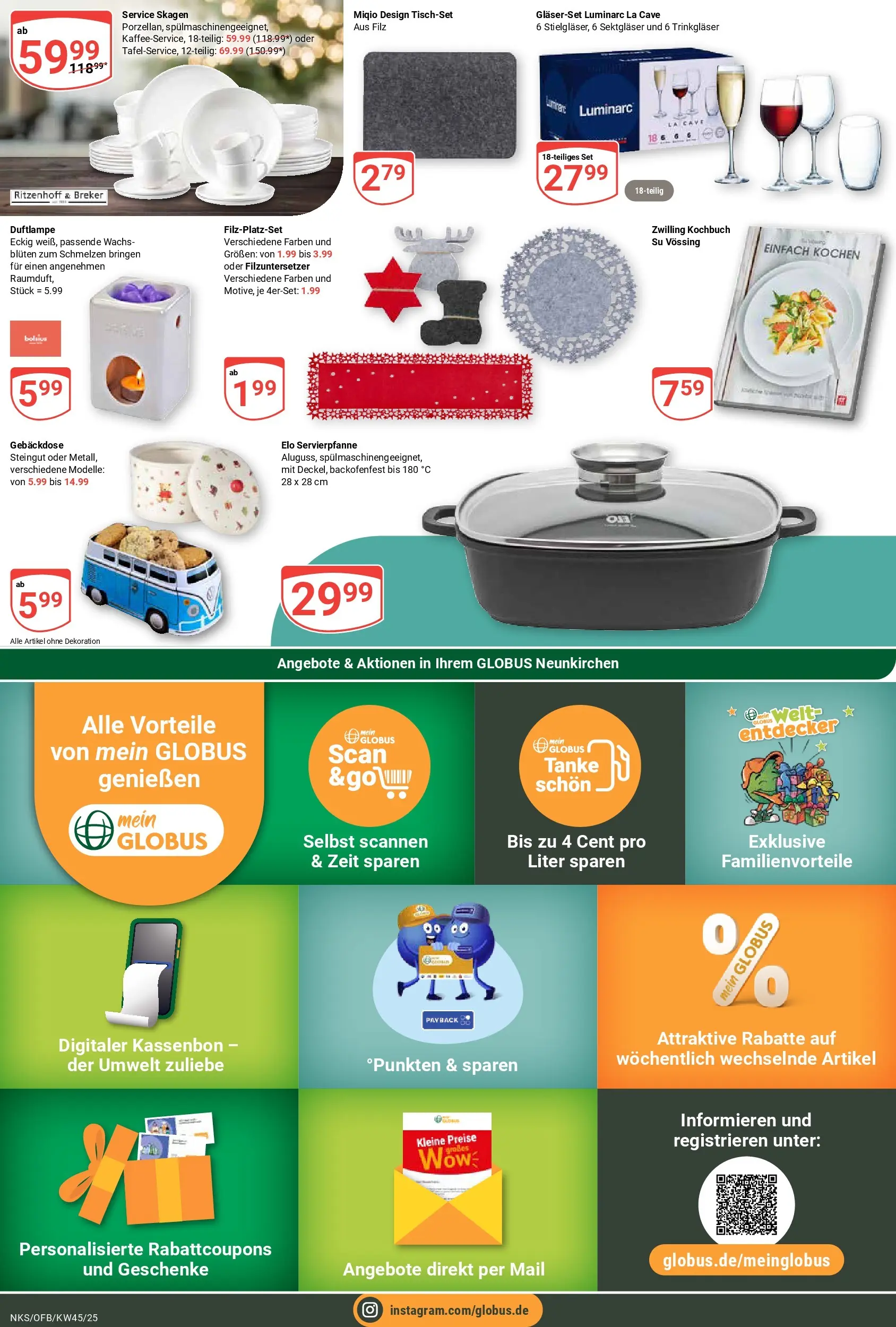 Globus prospekt Neunkirchen	 (ab 02.11.2025) » Angebote online | Seite: 23
