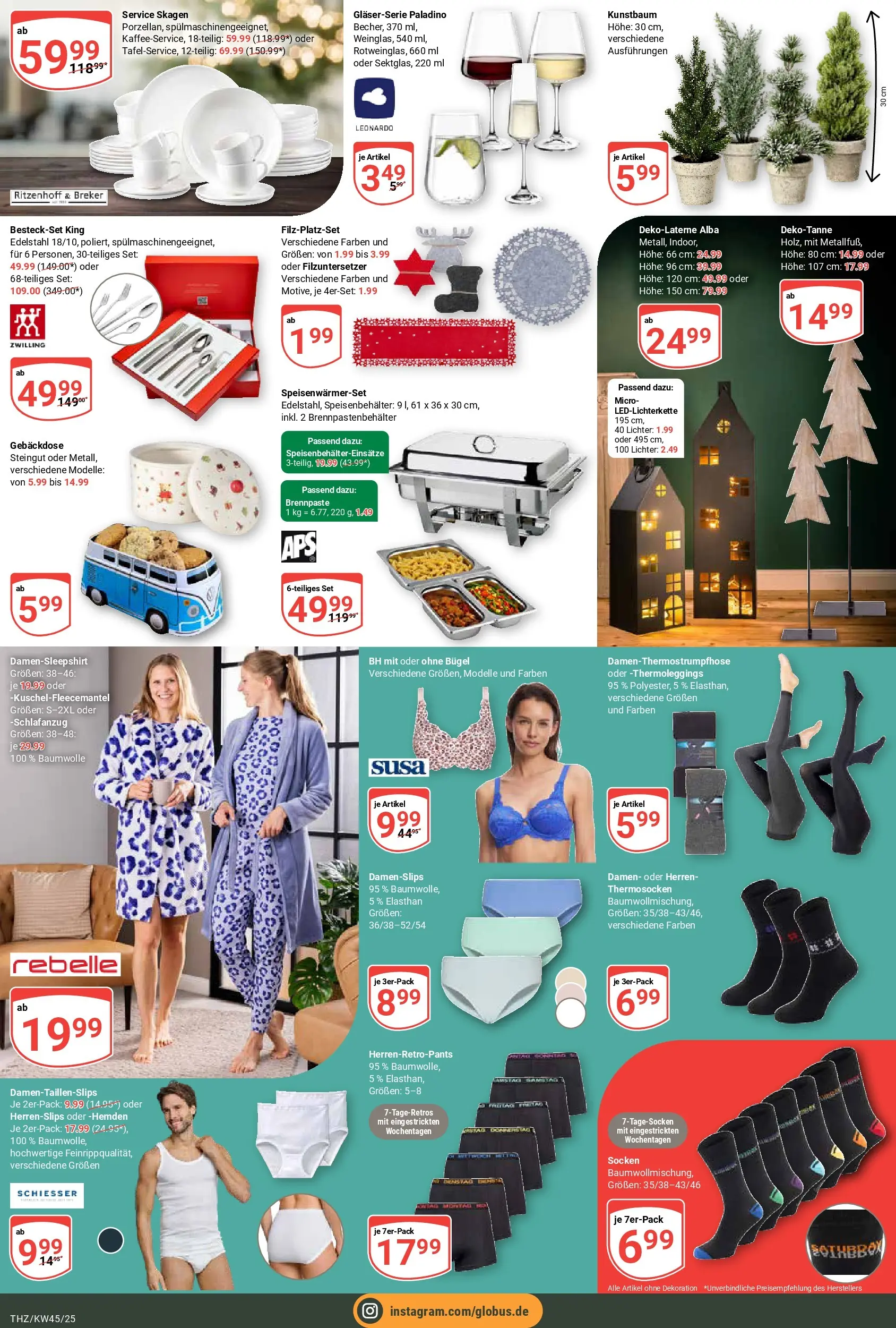 Globus prospekt Zeitz	 (ab 02.11.2025) » Angebote online | Seite: 22 | Produkte: BH, Socken