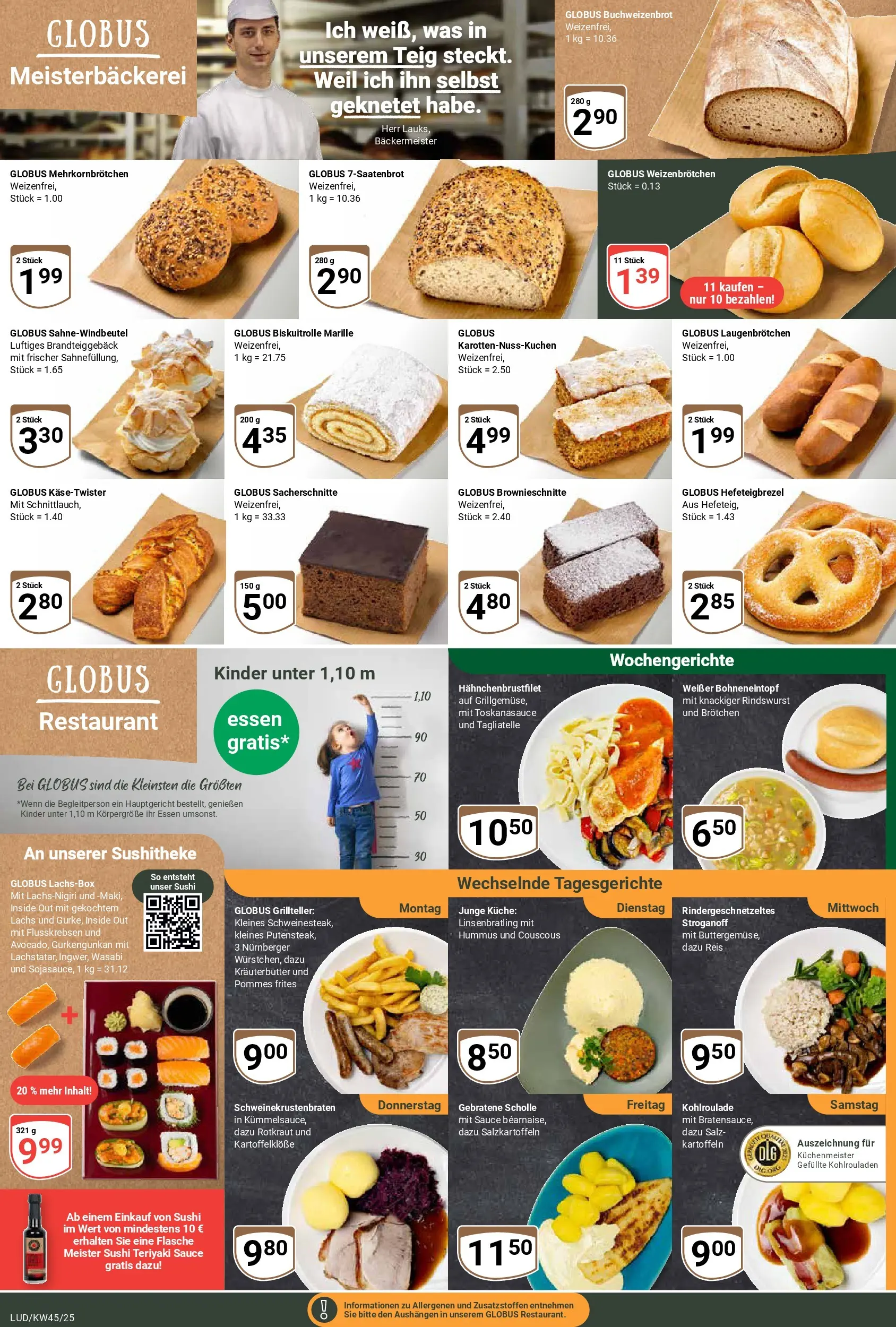 Globus prospekt Ludwigshafen-Oggersheim	 (ab 02.11.2025) » Angebote online | Seite: 7 | Produkte: Pommes, Pommes frites, Kartoffeln, Salz