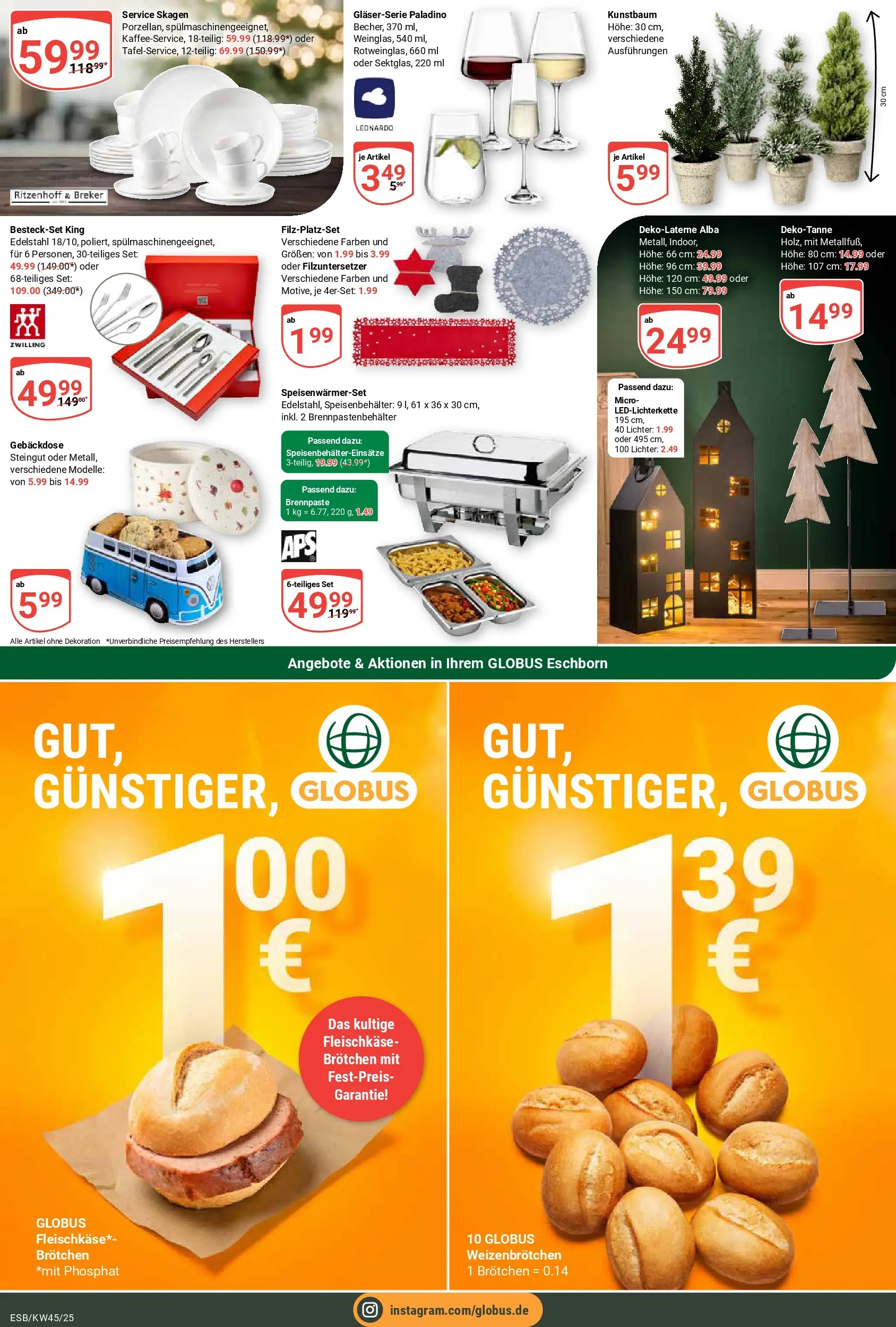 Globus prospekt Eschborn	 (ab 02.11.2025) » Angebote online | Seite: 23