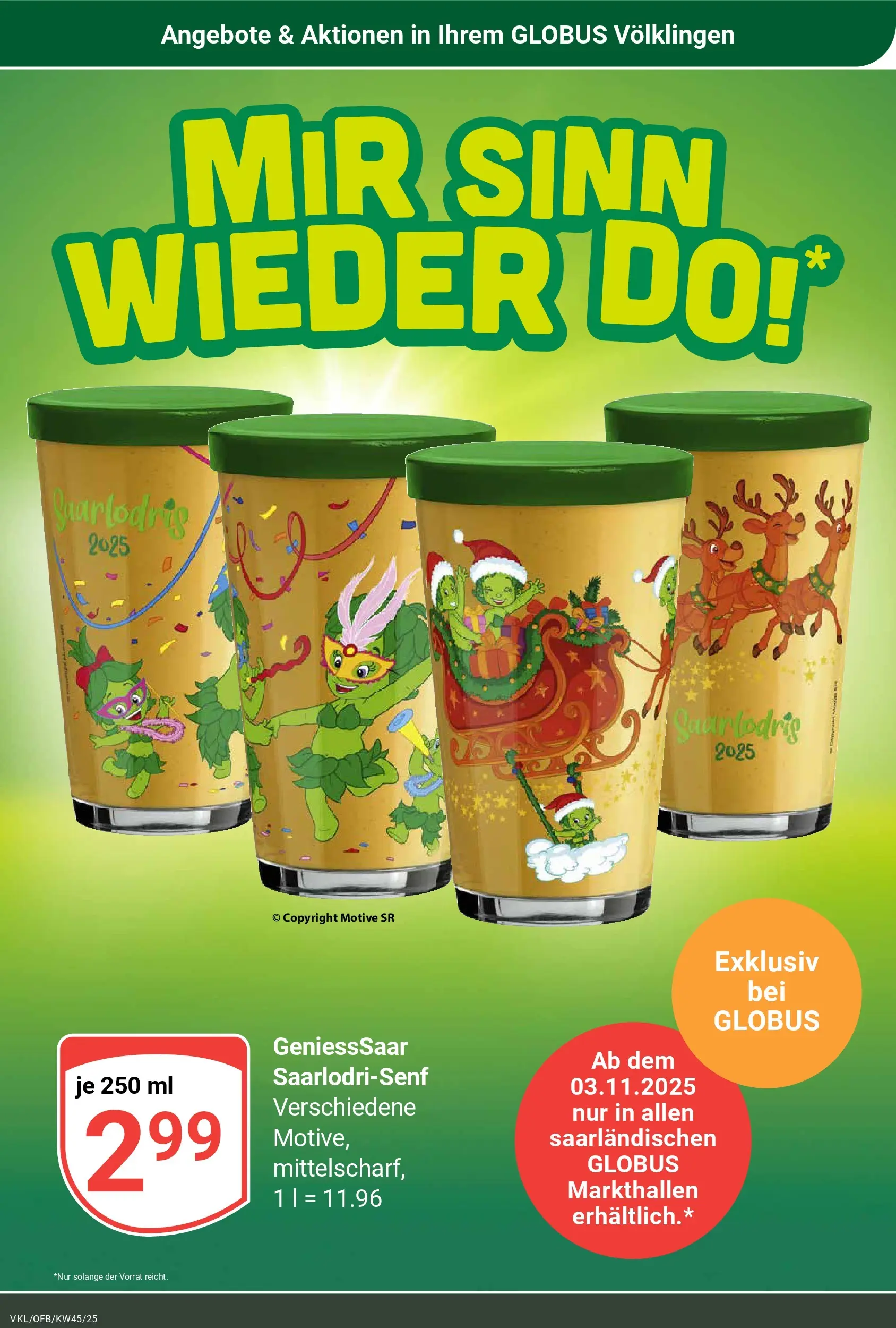 Globus prospekt Völklingen	 (ab 02.11.2025) » Angebote online | Seite: 32