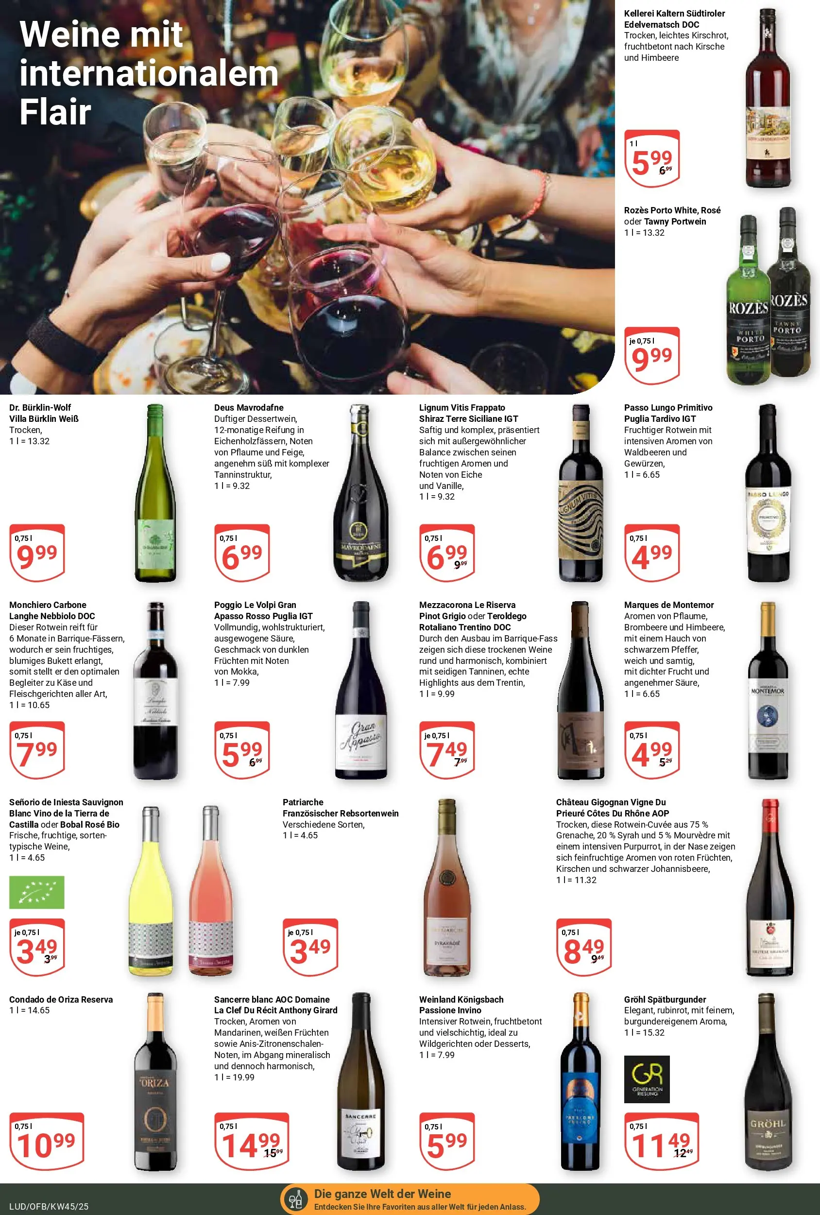 Globus prospekt Ludwigshafen-Oggersheim	 (ab 02.11.2025) » Angebote online | Seite: 19 | Produkte: Käse, Rotwein, Kirschen, Himbeere