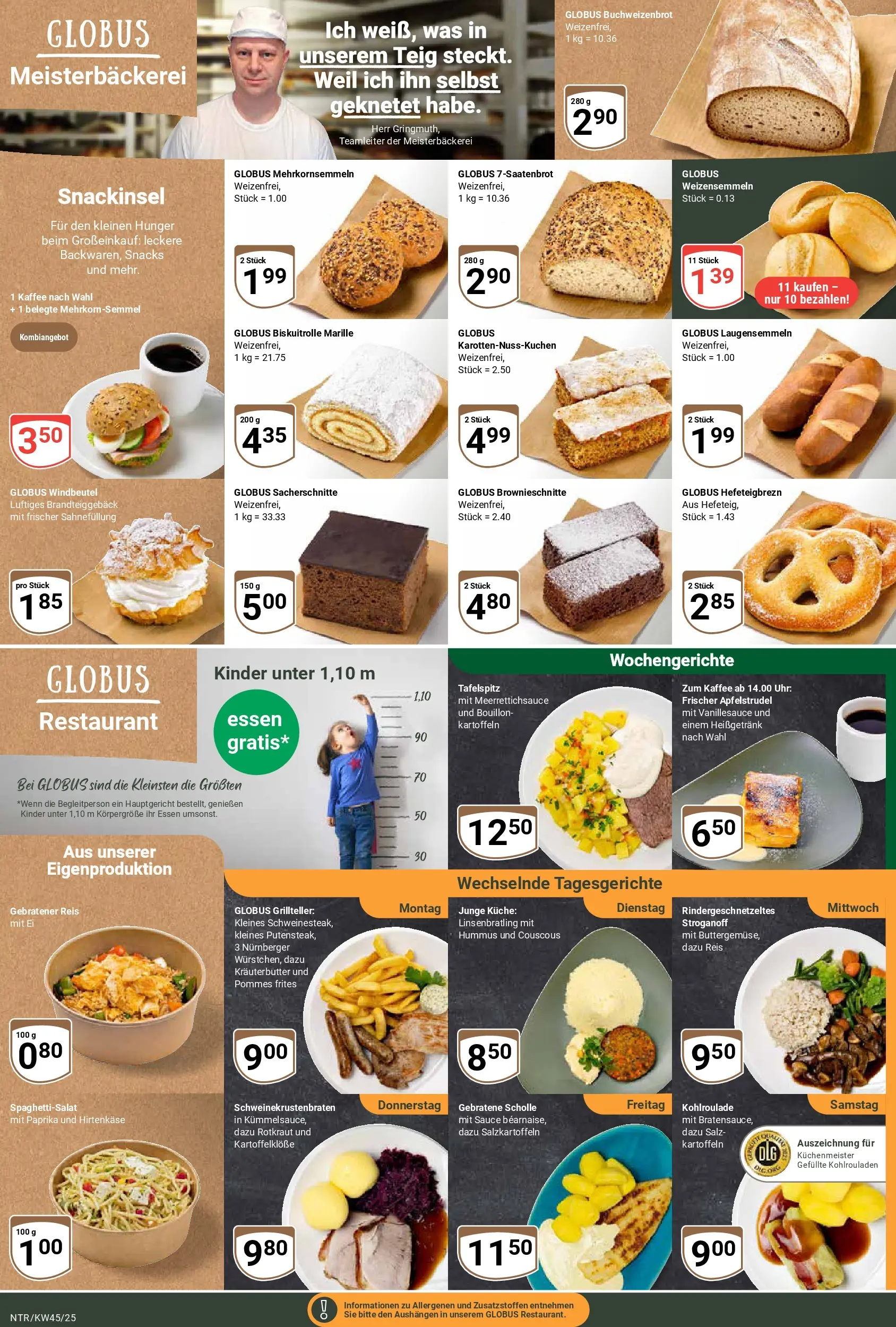 Globus prospekt Neutraubling	 (ab 02.11.2025) » Angebote online | Seite: 7 | Produkte: Pommes, Küche, Pommes frites, Reis