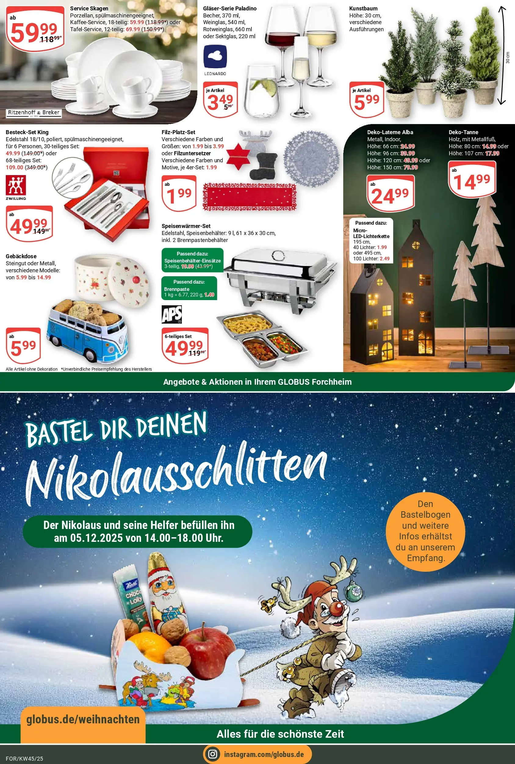 Globus prospekt Forchheim	 (ab 02.11.2025) » Angebote online | Seite: 24