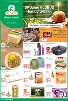 Globus prospekt Homburg-Einöd	 ab 02.11.2025 gültig | Seite: 4 | Produkte: Hemd, Pullover