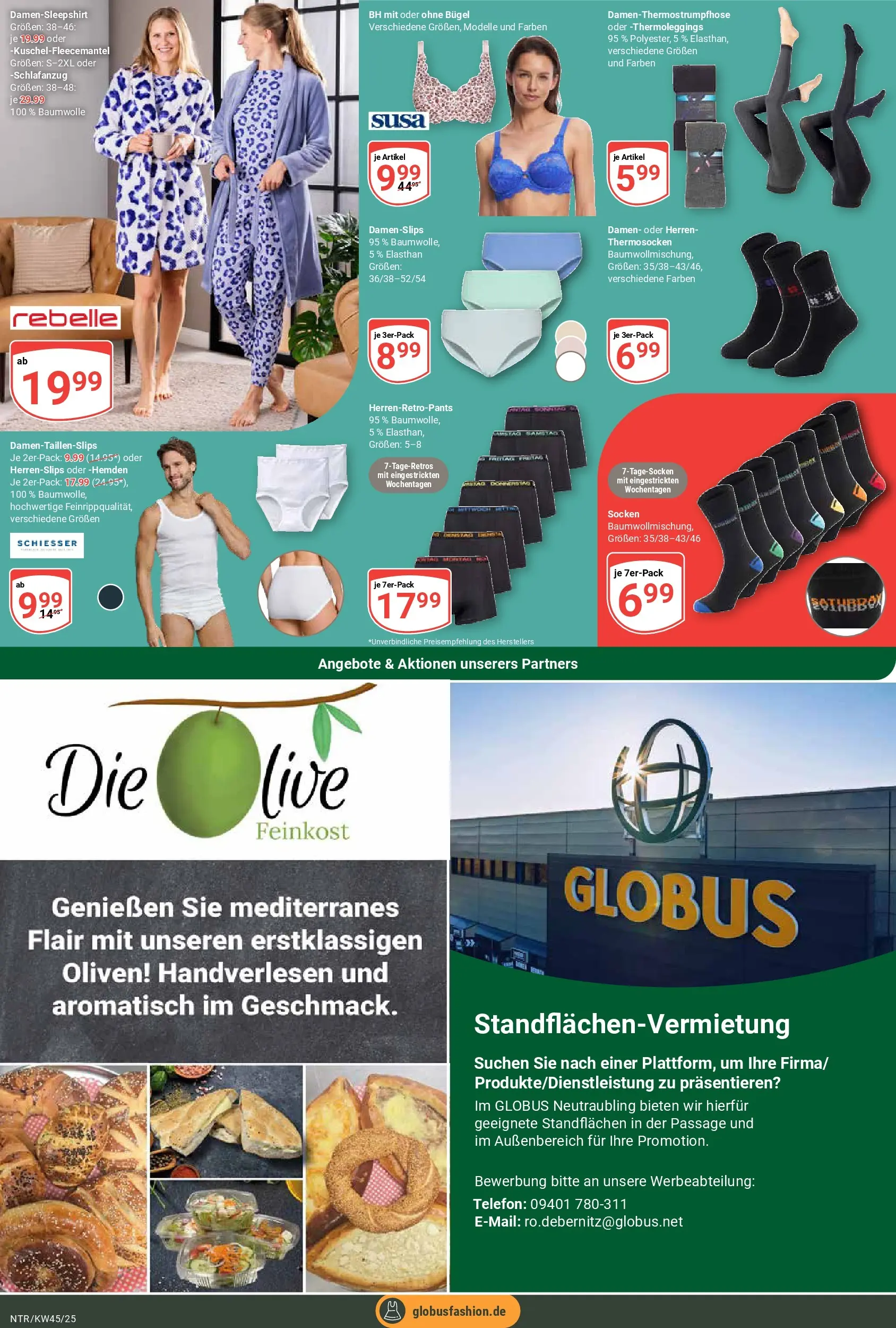 Globus prospekt Neutraubling	 (ab 02.11.2025) » Angebote online | Seite: 28 | Produkte: BH, Socken, Telefon