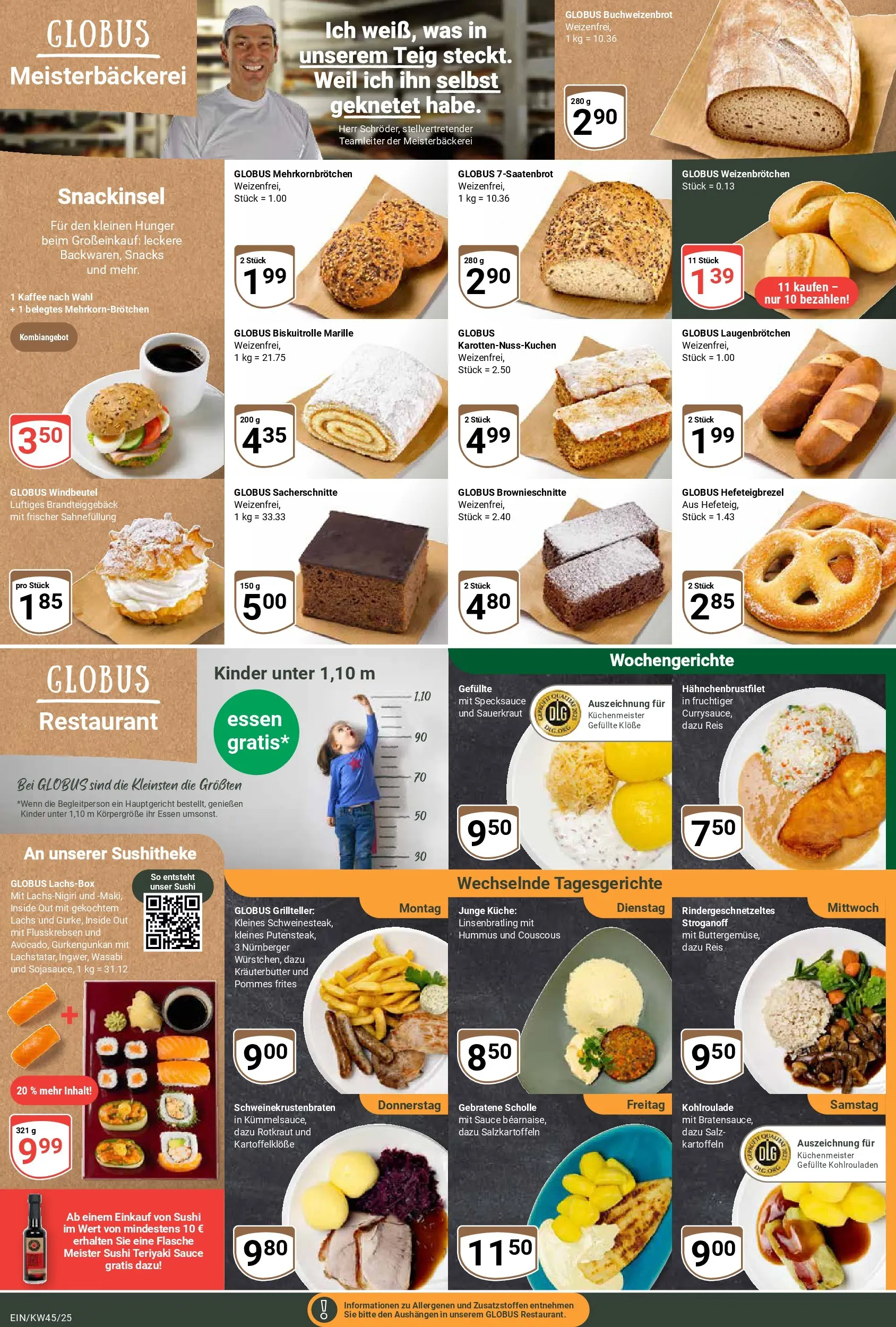 Globus prospekt Homburg-Einöd	 (ab 02.11.2025) » Angebote online | Seite: 10 | Produkte: Pommes, Küche, Kräuterbutter, Pommes frites