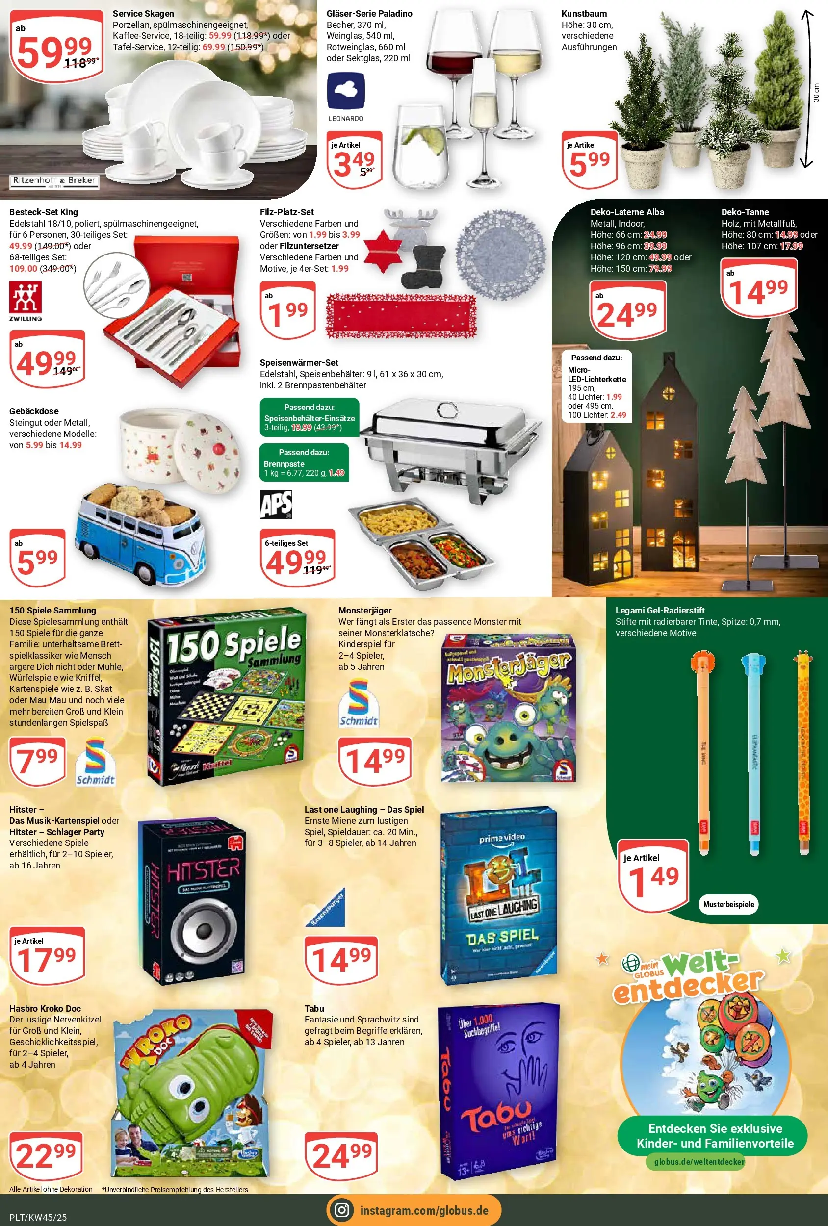 Globus prospekt Plattling	 (ab 02.11.2025) » Angebote online | Seite: 24 | Produkte: Spiel, Monster, Video