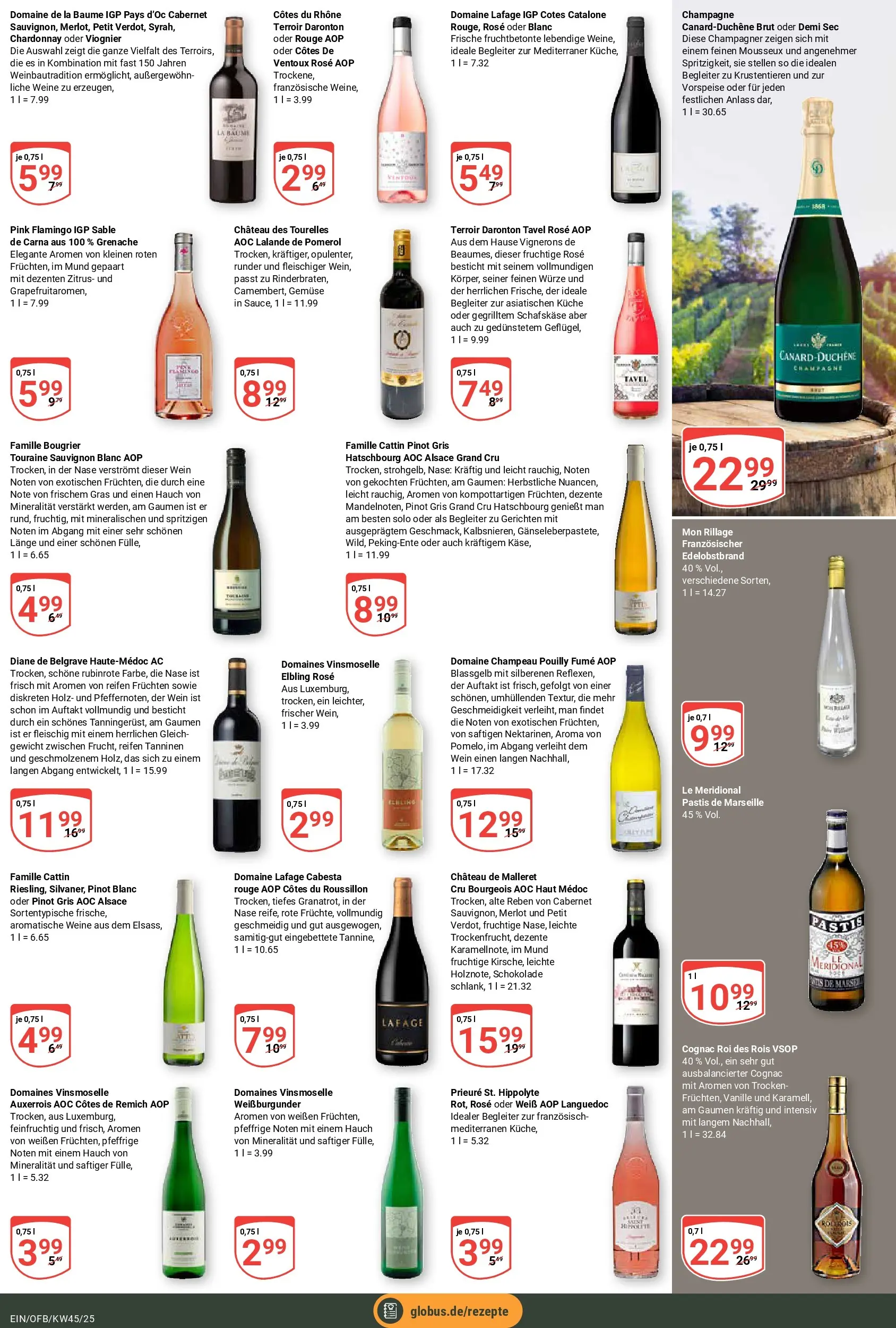 Globus prospekt Homburg-Einöd	 (ab 02.11.2025) » Angebote online | Seite: 20 | Produkte: Gewicht, Küche, Rouge, Wein
