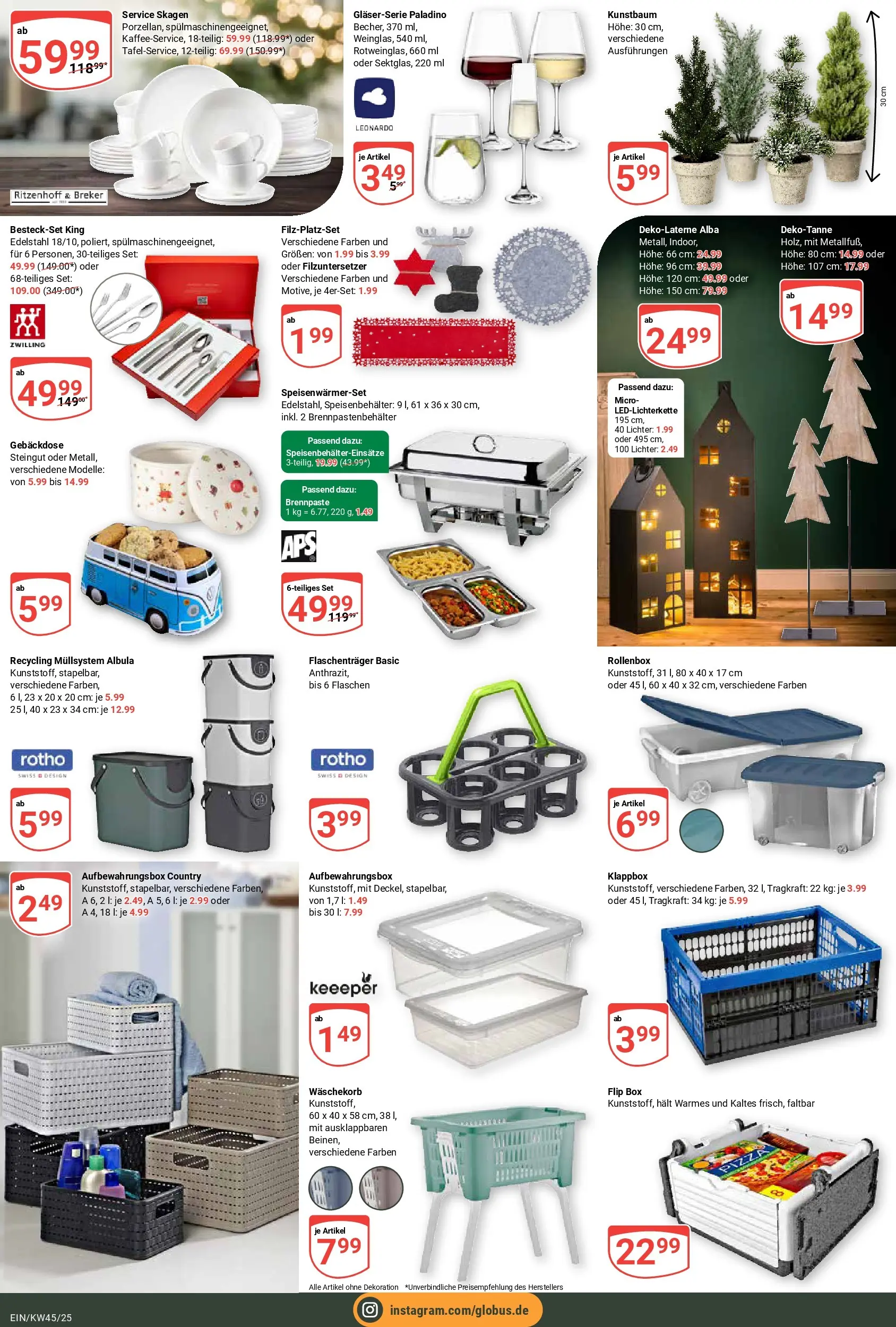 Globus prospekt Homburg-Einöd	 (ab 02.11.2025) » Angebote online | Seite: 29 | Produkte: Box