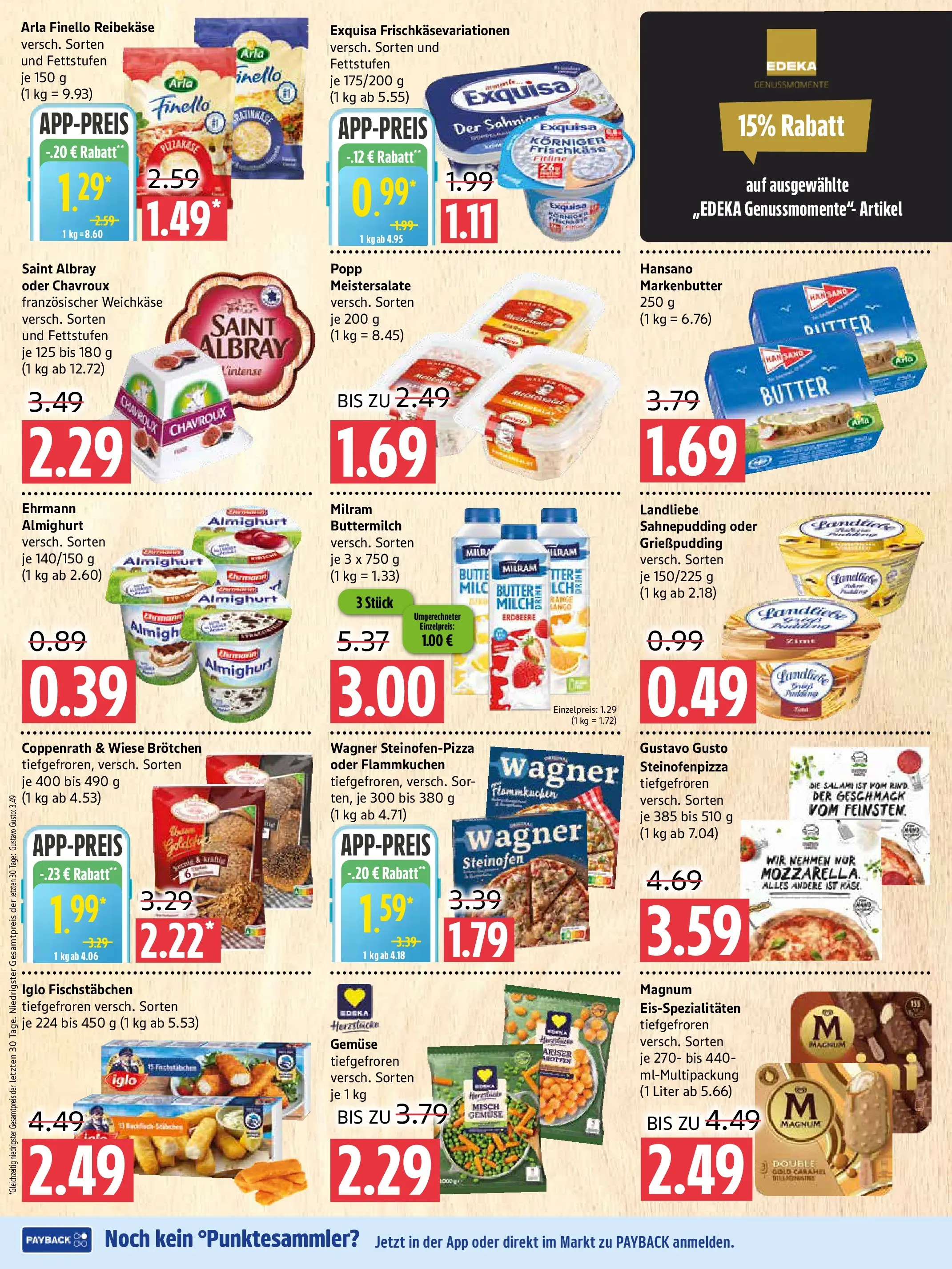 Marktkauf - Marktkauf: Wochenangebote (ab 02.11.2025) » Angebote online | Seite: 4 | Produkte: Fischstabchen, Gemüse, Milram, Reibekase