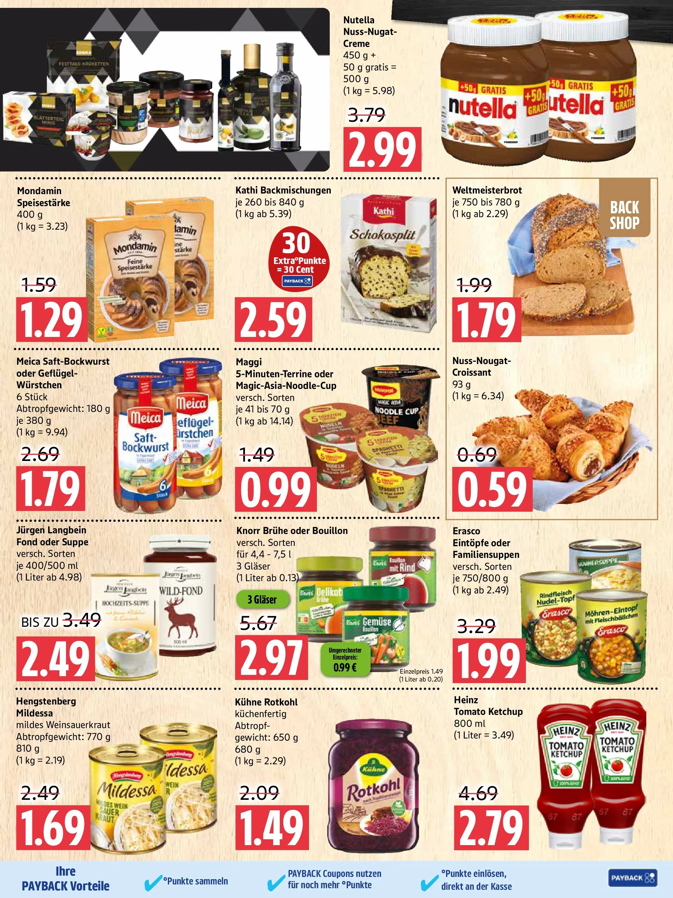 Marktkauf - Marktkauf: Wochenangebote (ab 02.11.2025) » Angebote online | Seite: 5 | Produkte: Gewicht, Maggi, Erasco, Ketchup