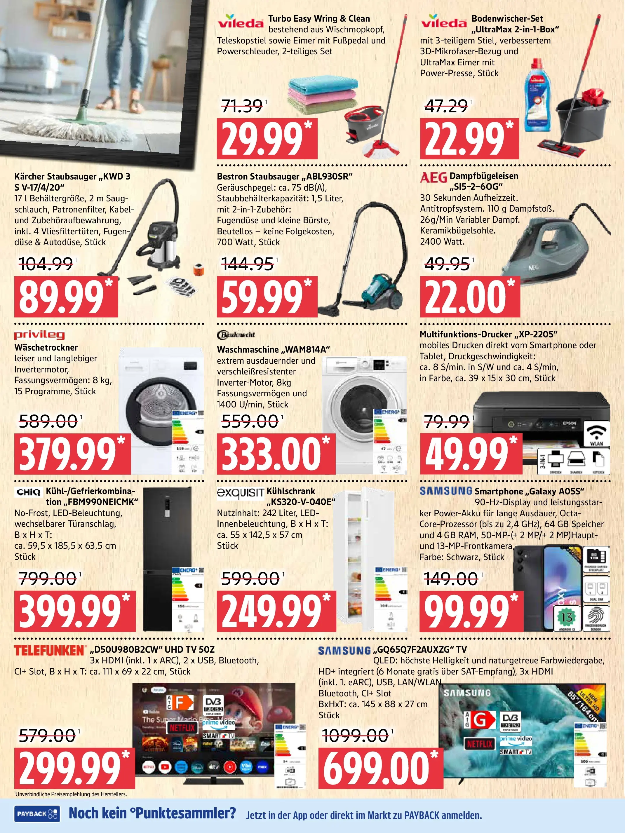 Marktkauf - Marktkauf: Wochenangebote (ab 02.11.2025) » Angebote online | Seite: 10 | Produkte: Kabel, Waschmaschine, Samsung, Smartphone