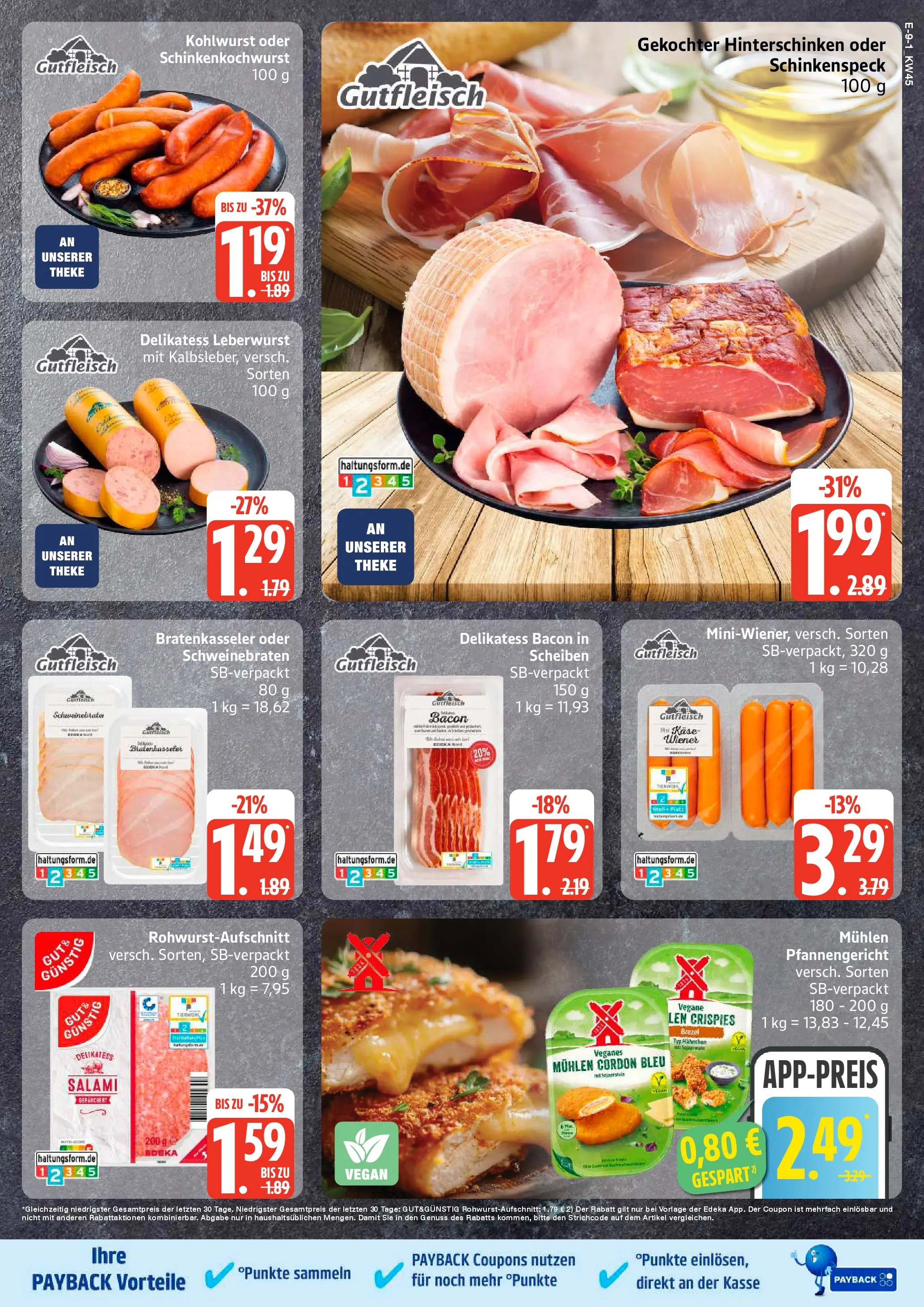 Marktkauf - Marktkauf: Wochenangebote (ab 02.11.2025) » Angebote online | Seite: 9 | Produkte: Hahnchen, Theke, Salami