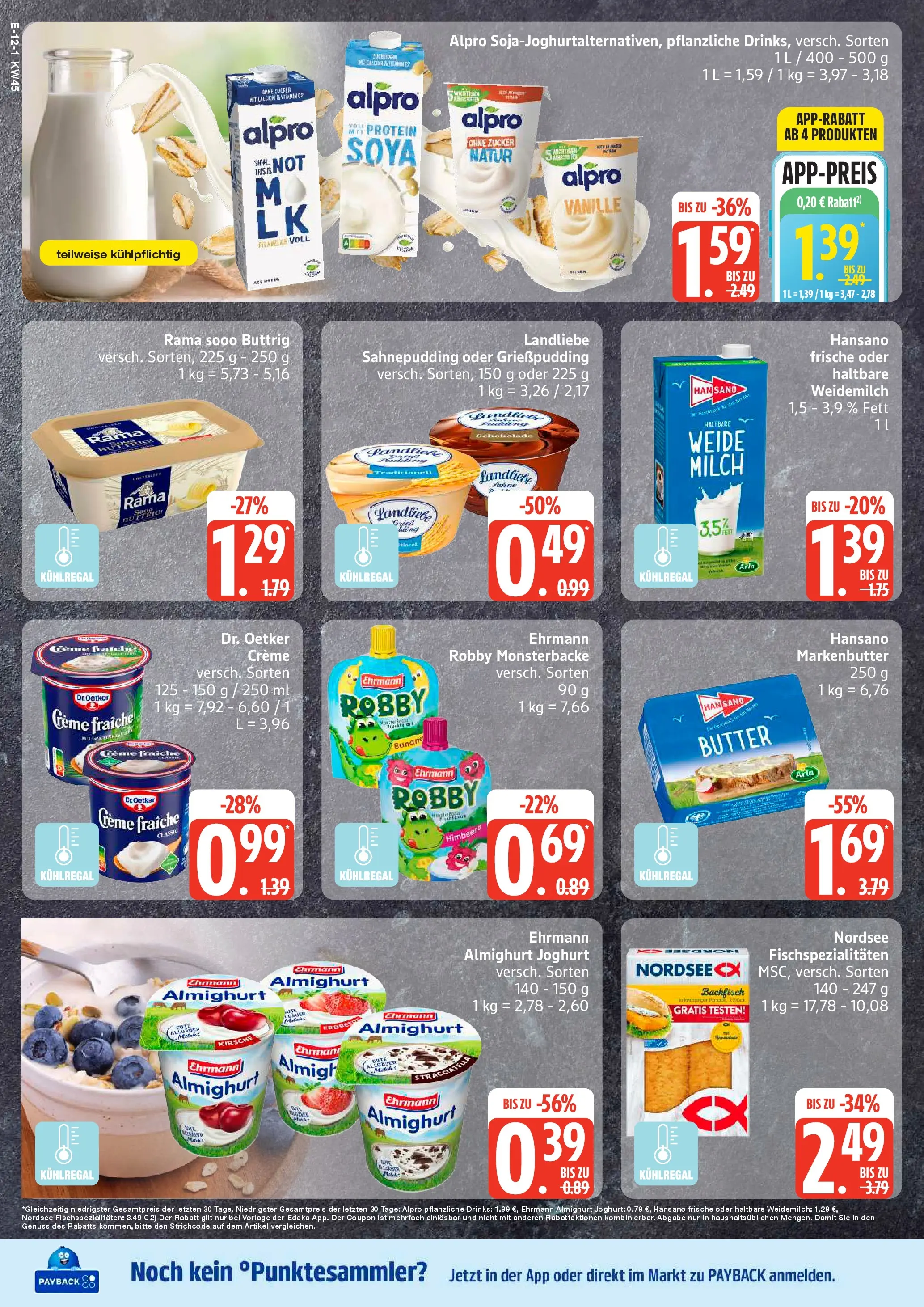 Marktkauf - Marktkauf: Wochenangebote (ab 02.11.2025) » Angebote online | Seite: 12 | Produkte: Rama, Butter, Creme, Alpro