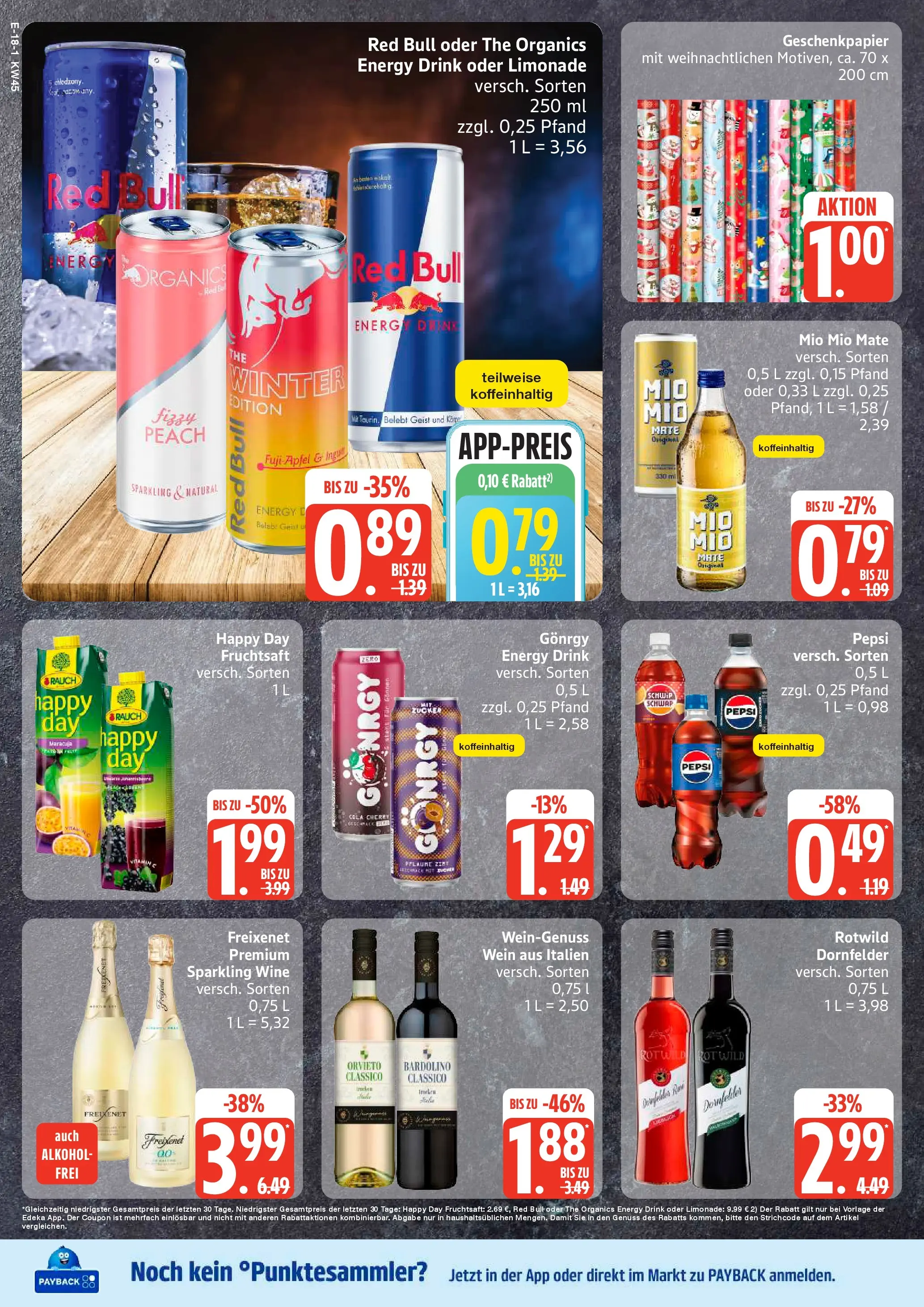 Marktkauf - Marktkauf: Wochenangebote (ab 02.11.2025) » Angebote online | Seite: 18 | Produkte: Red bull, Freixenet, Zucker, Pepsi