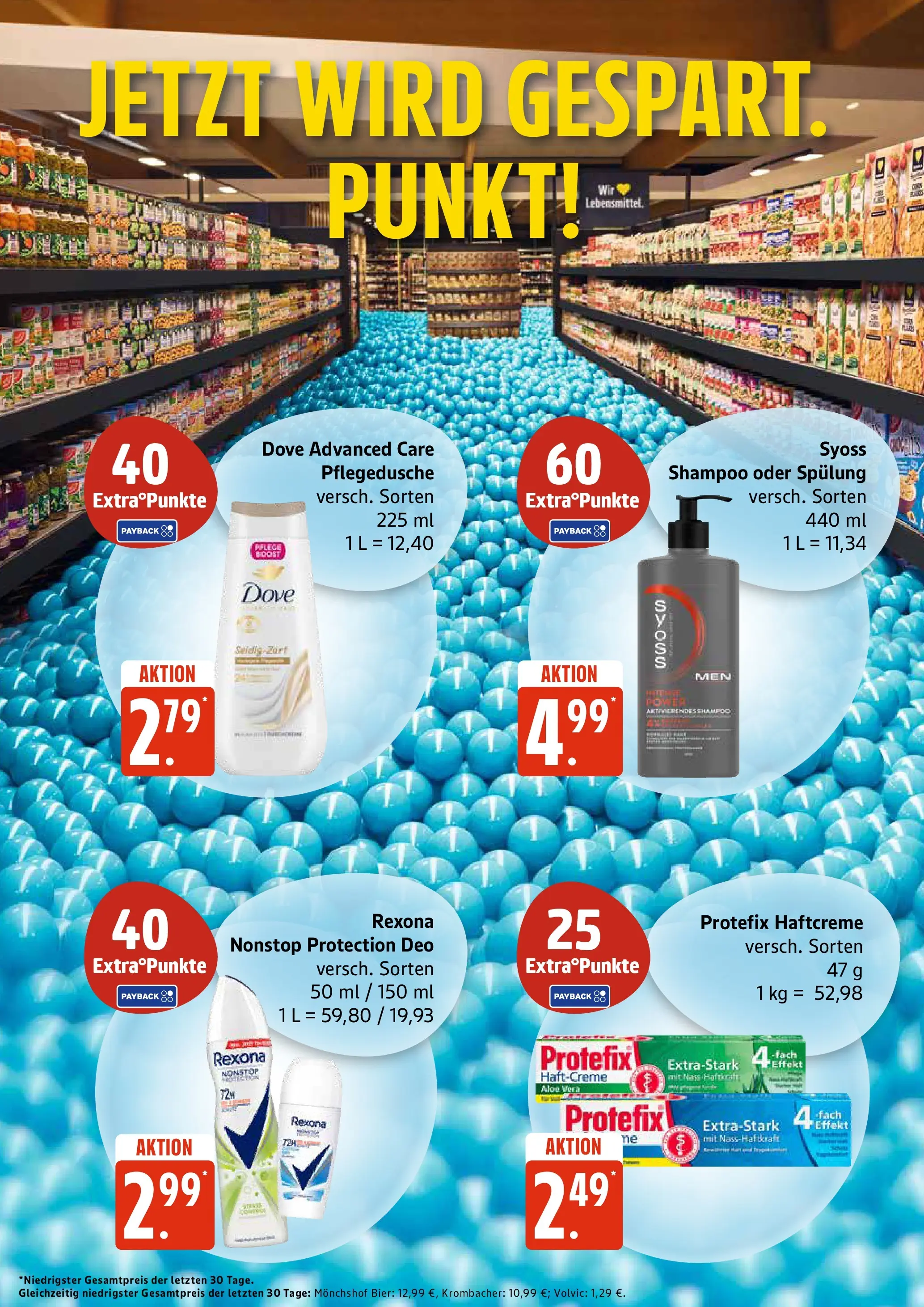 Edeka prospekt Rostock	 (ab 02.11.2025) » Angebote Online | Seite: 50 | Produkte: Monchshof, Bier, Deodorant, Krombacher