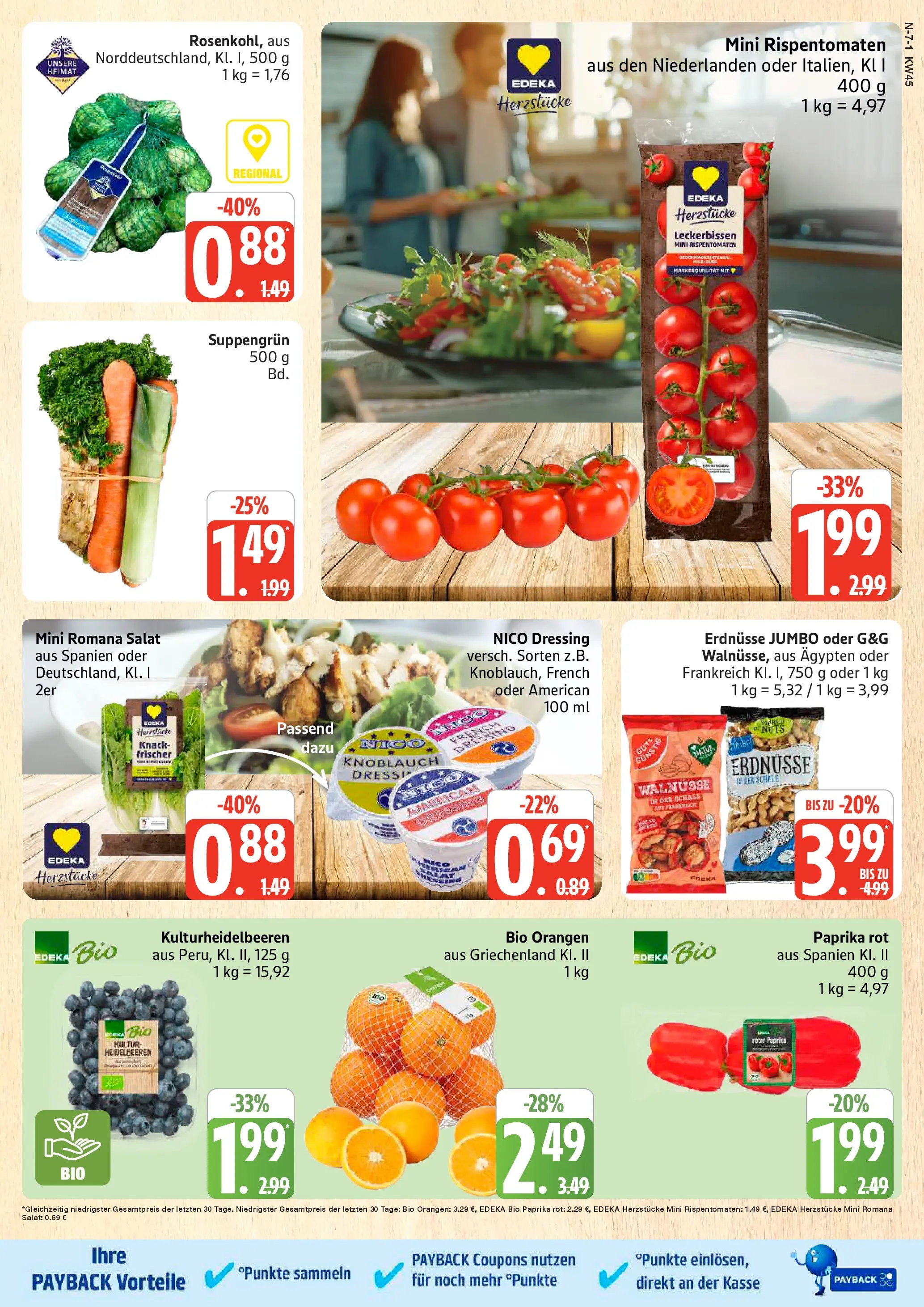 Marktkauf - Marktkauf: Wochenangebote (ab 02.11.2025) » Angebote online | Seite: 7 | Produkte: Walnüsse, Paprika rot, Paprika, Knoblauch