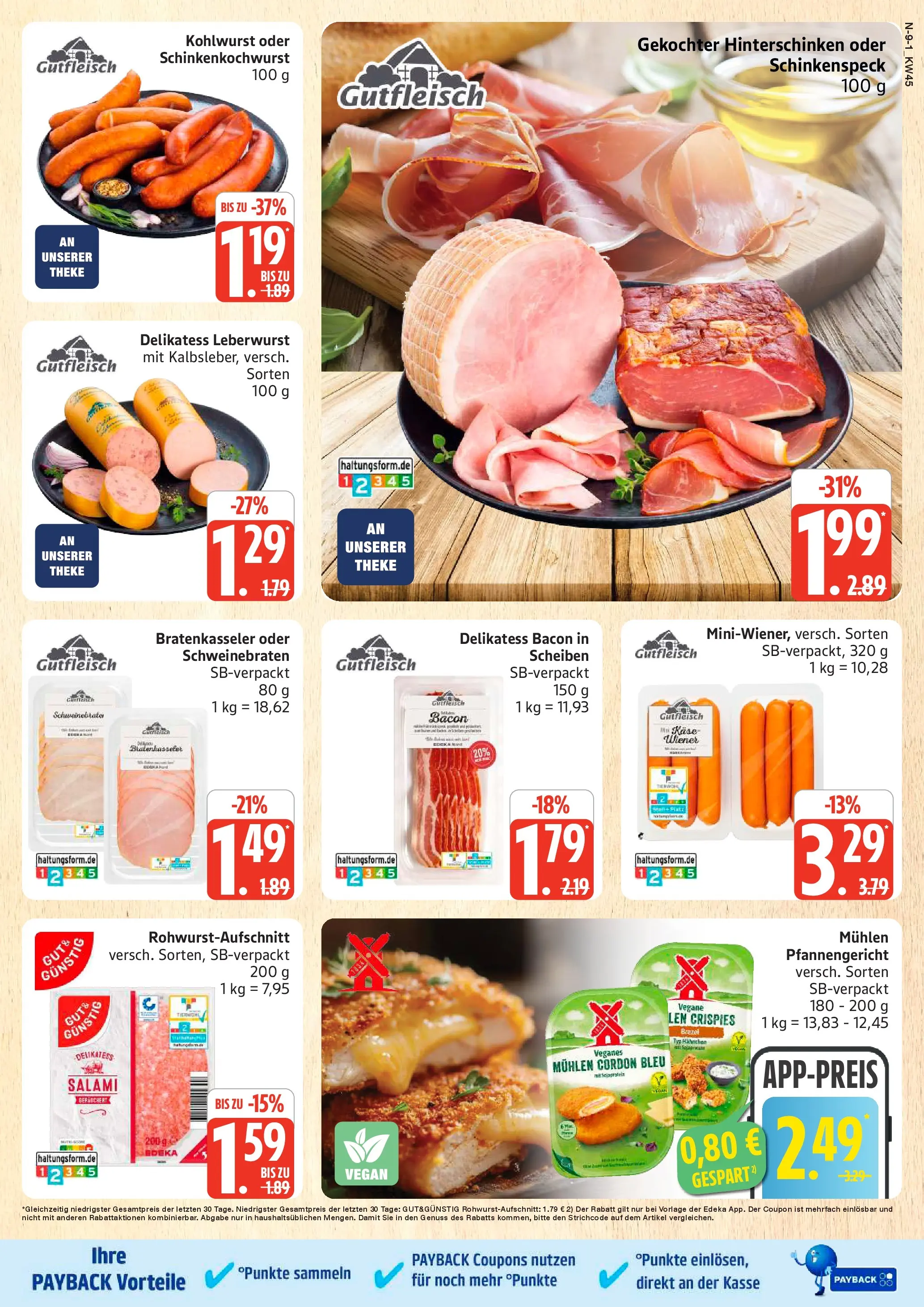 Marktkauf - Marktkauf: Wochenangebote (ab 02.11.2025) » Angebote online | Seite: 9 | Produkte: Hahnchen, Theke, Salami