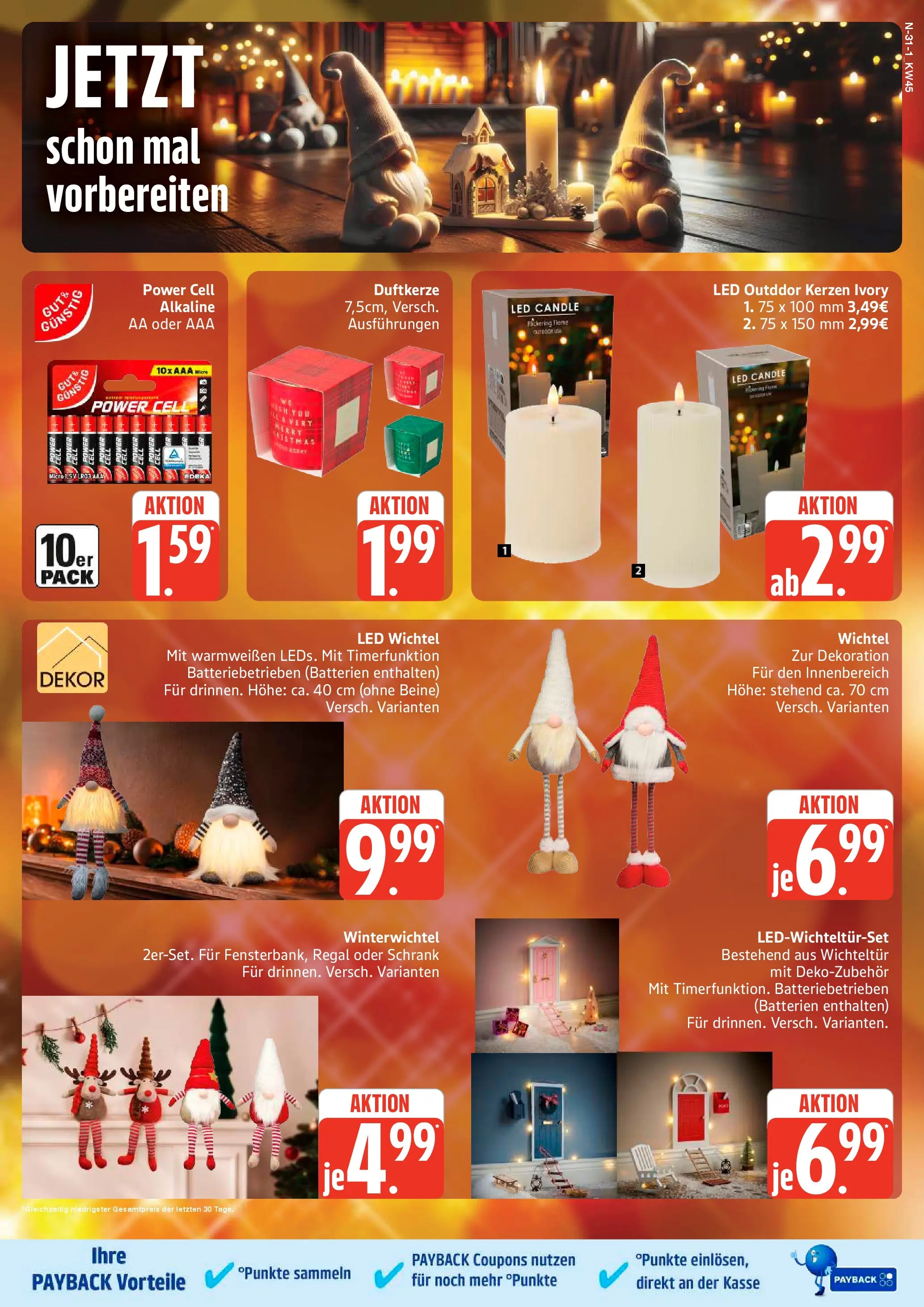 Marktkauf - Marktkauf: Wochenangebote (ab 02.11.2025) » Angebote online | Seite: 31 | Produkte: Batterien, Regal, Schrank