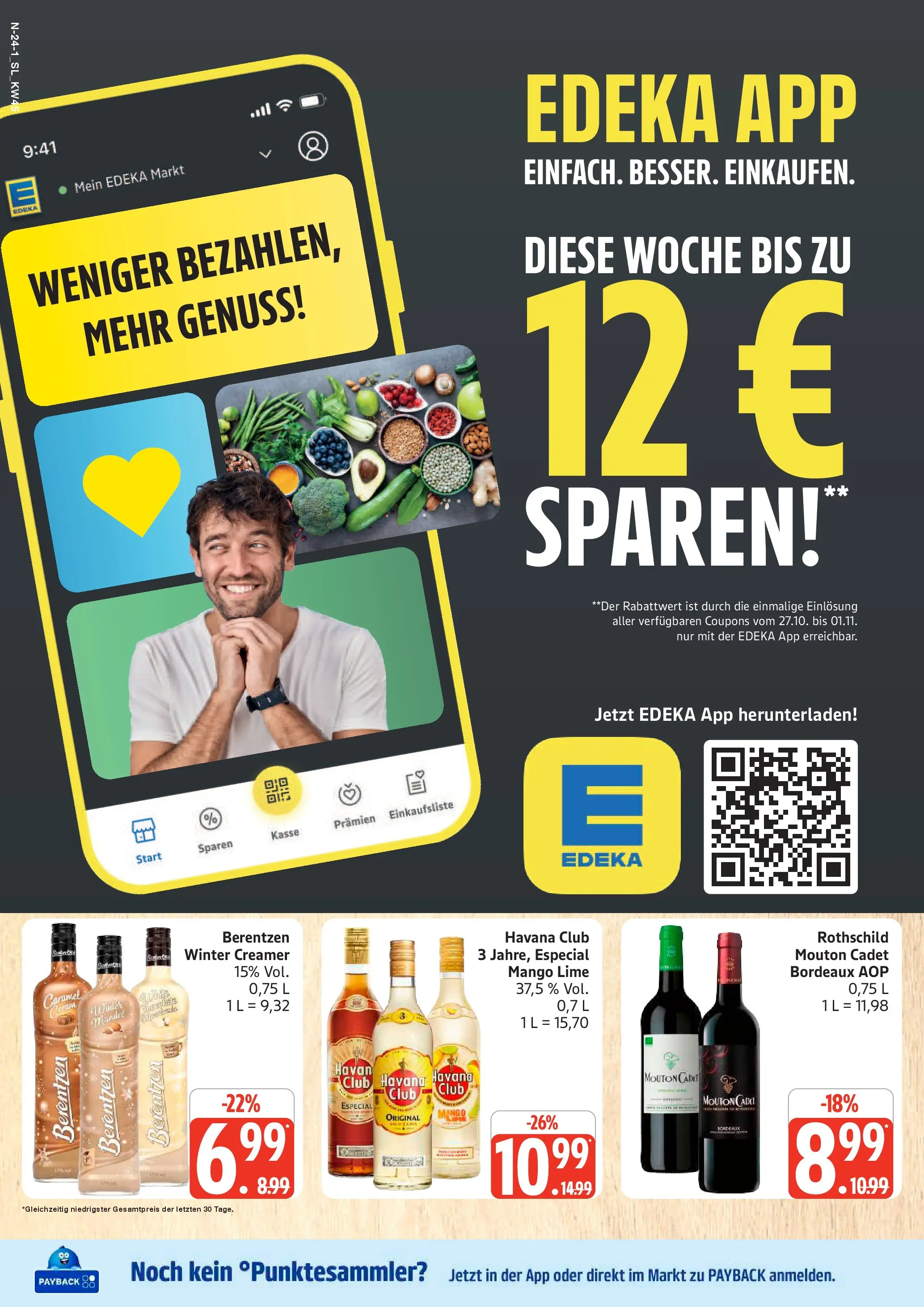 Marktkauf - Marktkauf: Wochenangebote (ab 02.11.2025) » Angebote online | Seite: 24 | Produkte: Havana club, Mango, Berentzen
