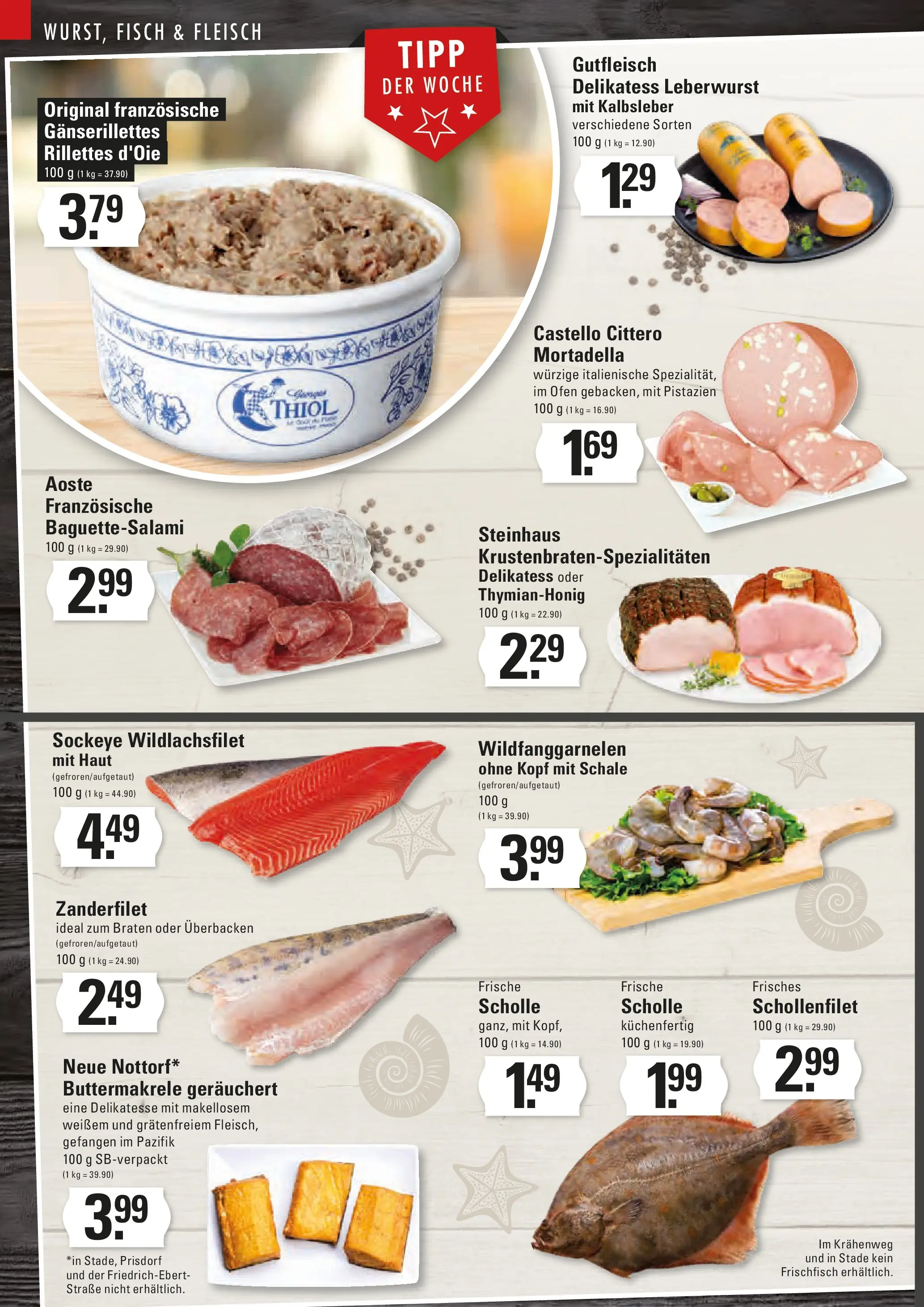 Marktkauf - Marktkauf: Wochenangebote (ab 02.11.2025) » Angebote online | Seite: 4 | Produkte: Ofen, Kalbsleber, Fisch, Fleisch