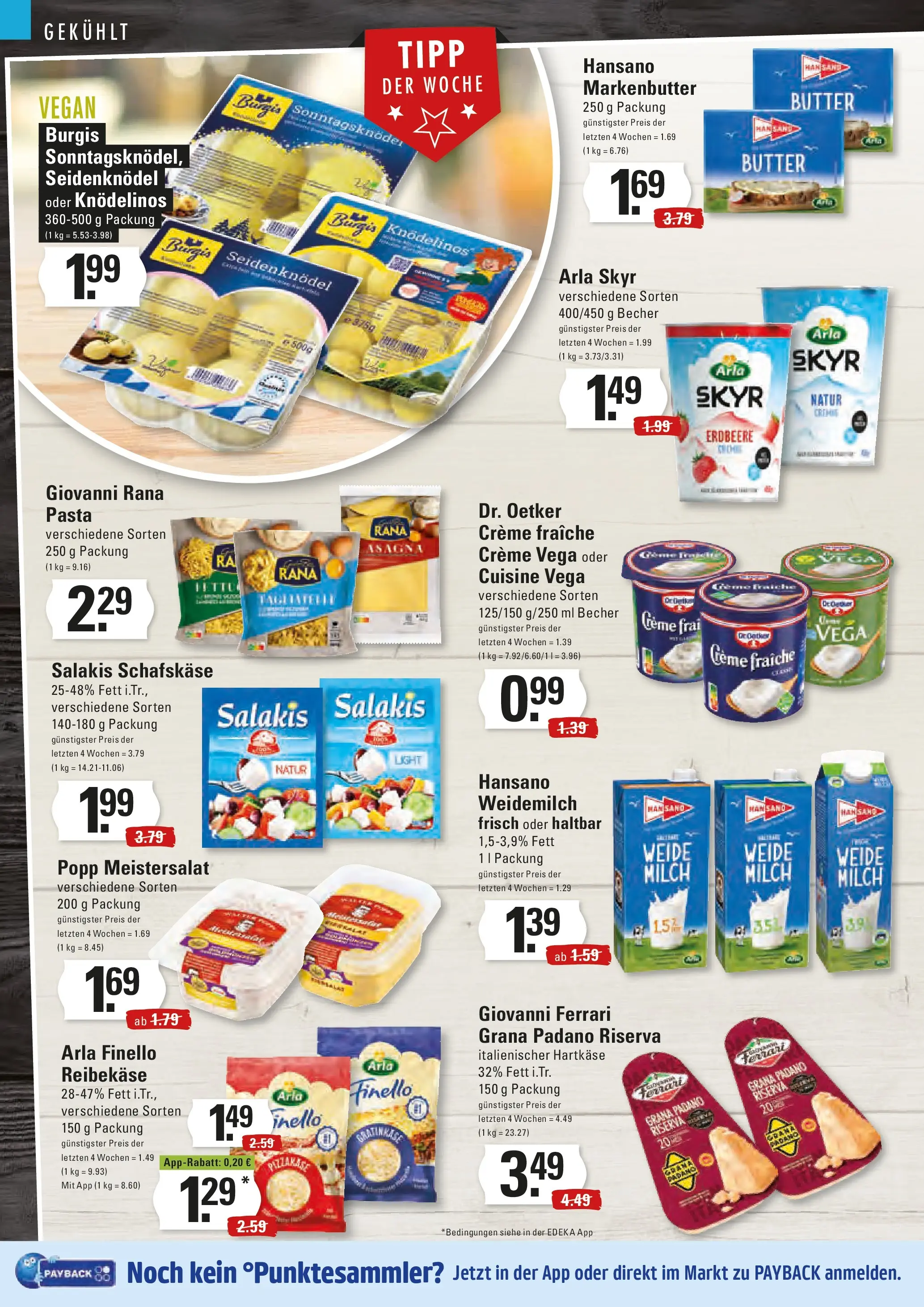 Marktkauf - Marktkauf: Wochenangebote (ab 02.11.2025) » Angebote online | Seite: 6 | Produkte: Milch, Creme, Arla skyr, Salakis