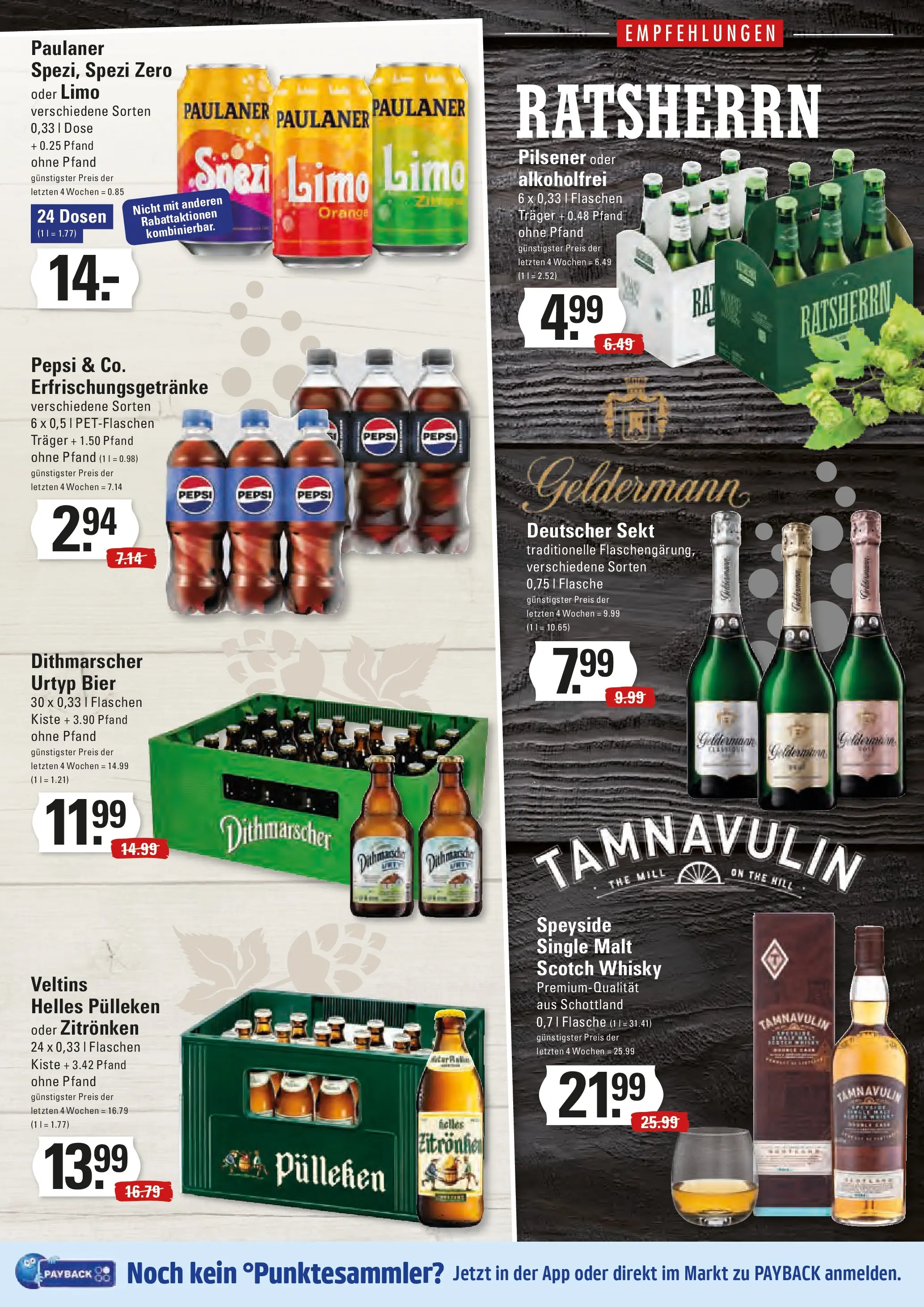 Marktkauf - Marktkauf: Wochenangebote (ab 02.11.2025) » Angebote online | Seite: 11 | Produkte: Helles pulleken, Whisky, Bier, Paulaner