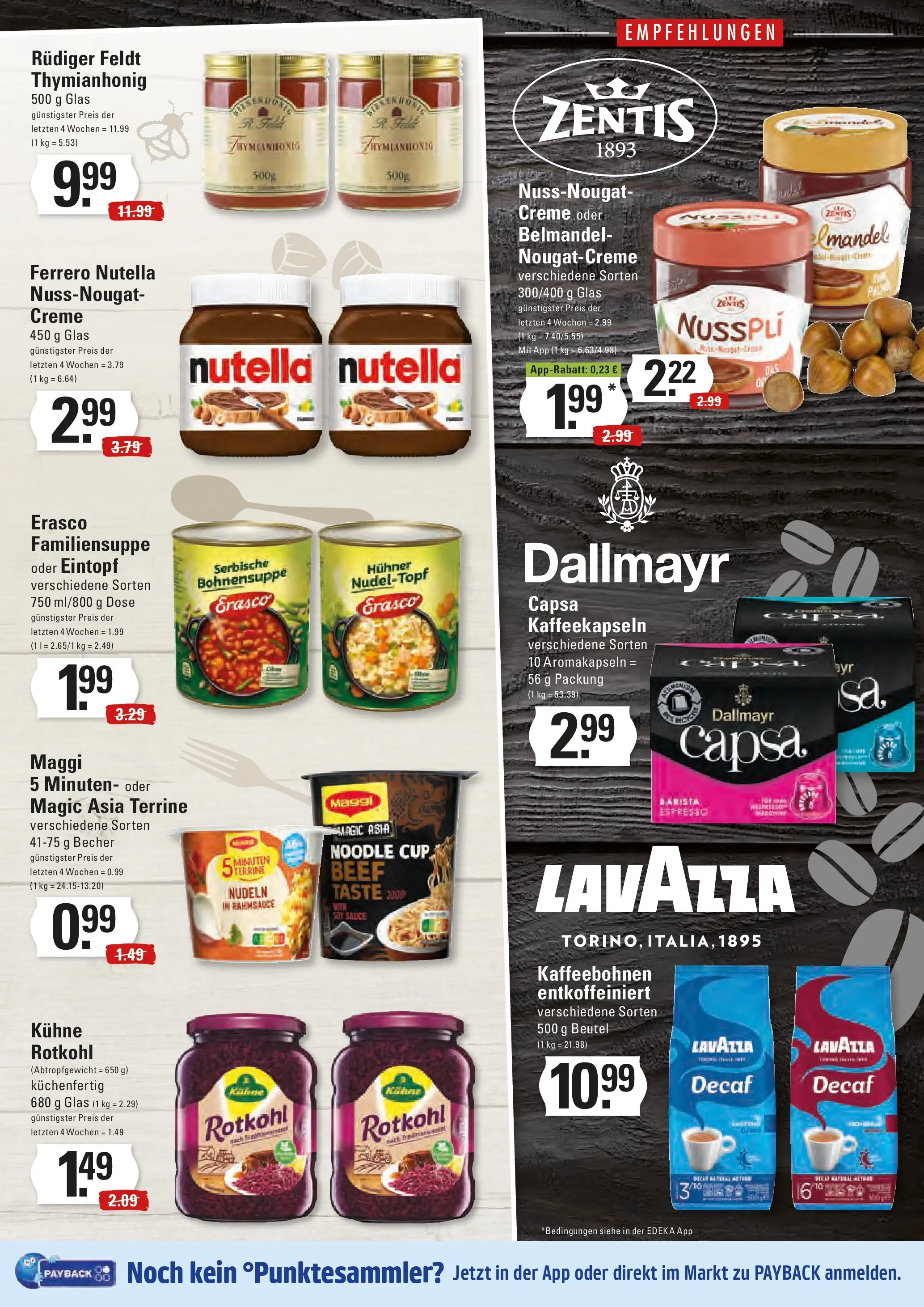 Marktkauf - Marktkauf: Wochenangebote (ab 02.11.2025) » Angebote online | Seite: 15 | Produkte: Lavazza, Maggi, Rotkohl, Erasco